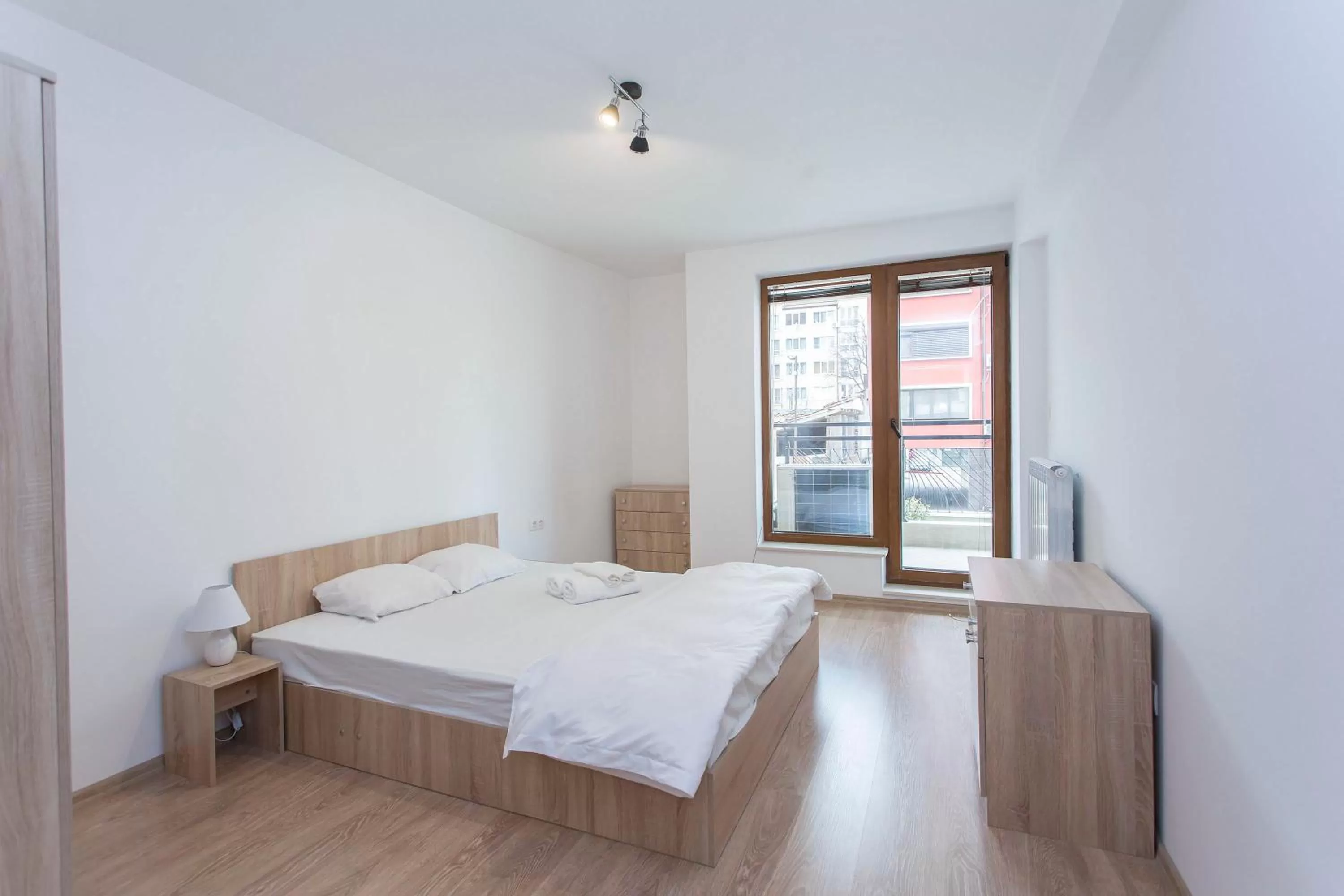 Bedroom, Bed in Modern and Bright Apartments near Center - FREE PARKING