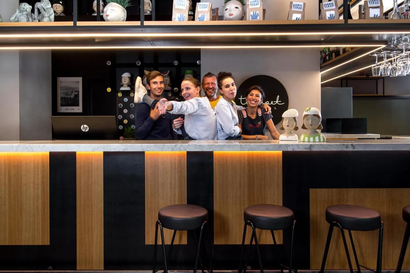 Staff in The Poet Hotel