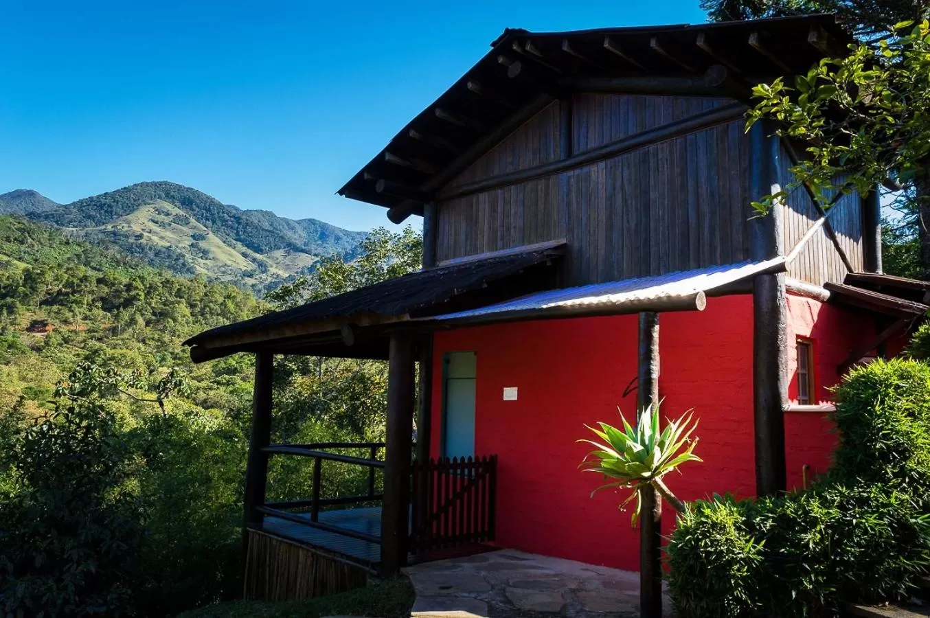 Balcony/Terrace, Property Building in Pousada Vila Santa Barbara
