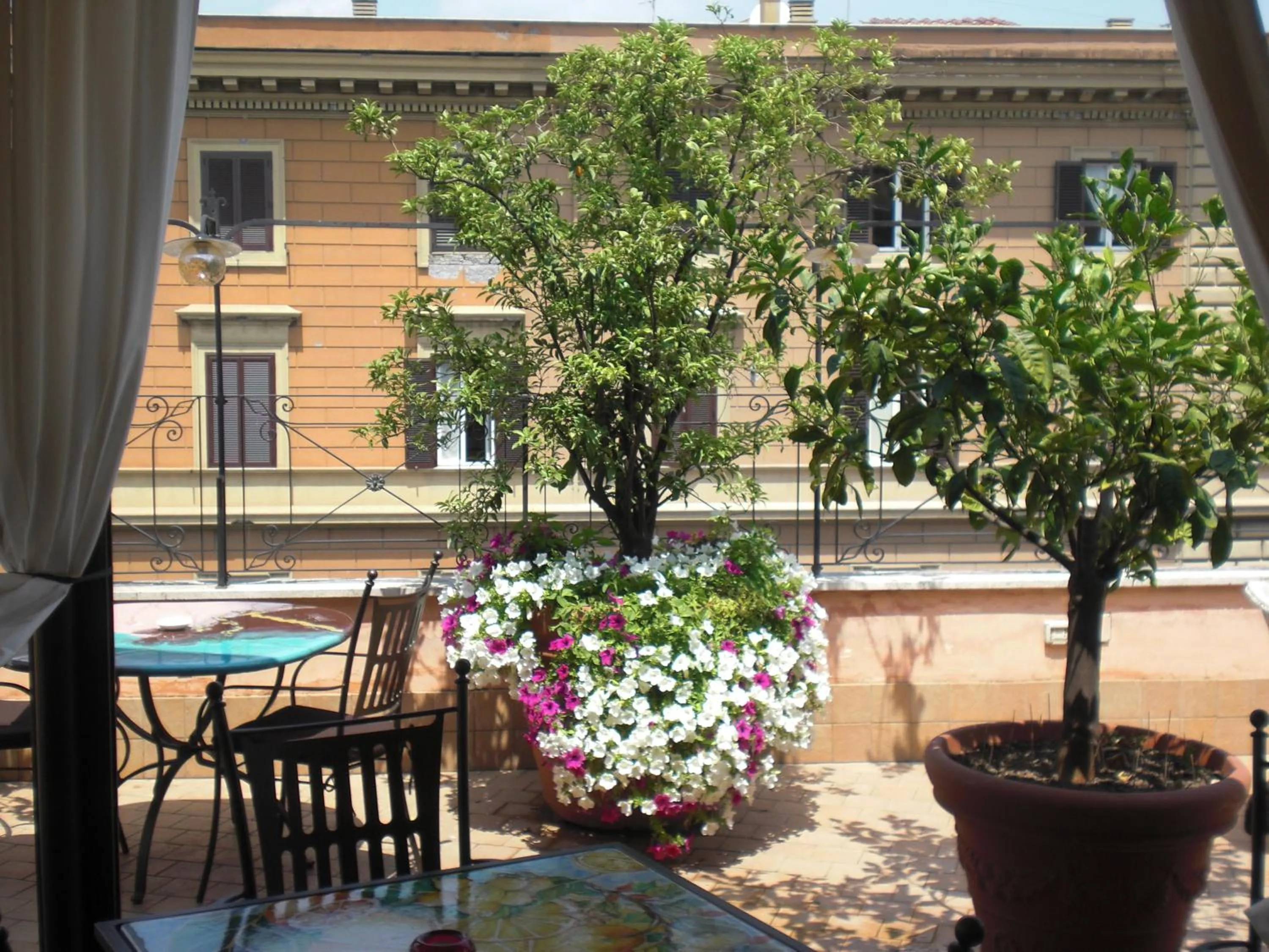 Balcony/Terrace in Hotel dei Consoli Vaticano