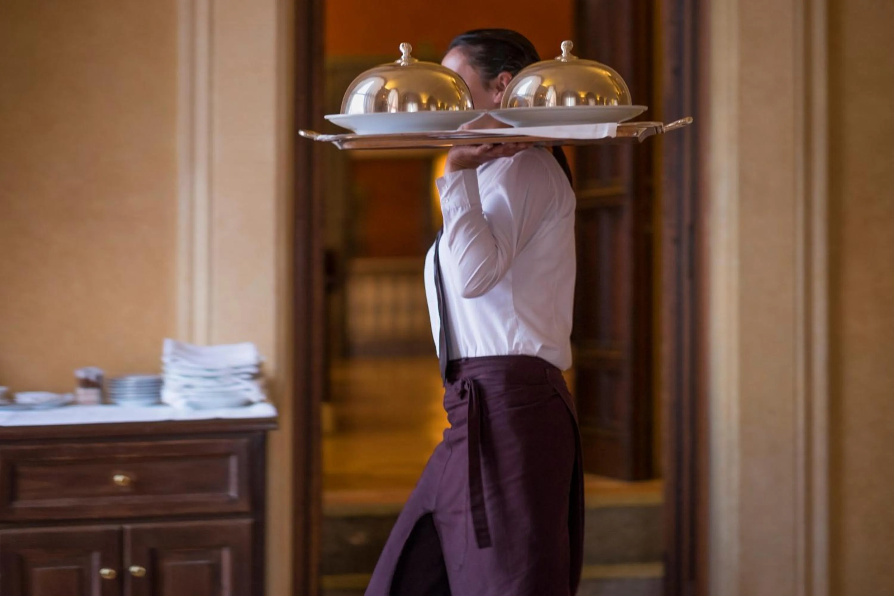 Staff in La Posta Vecchia Hotel