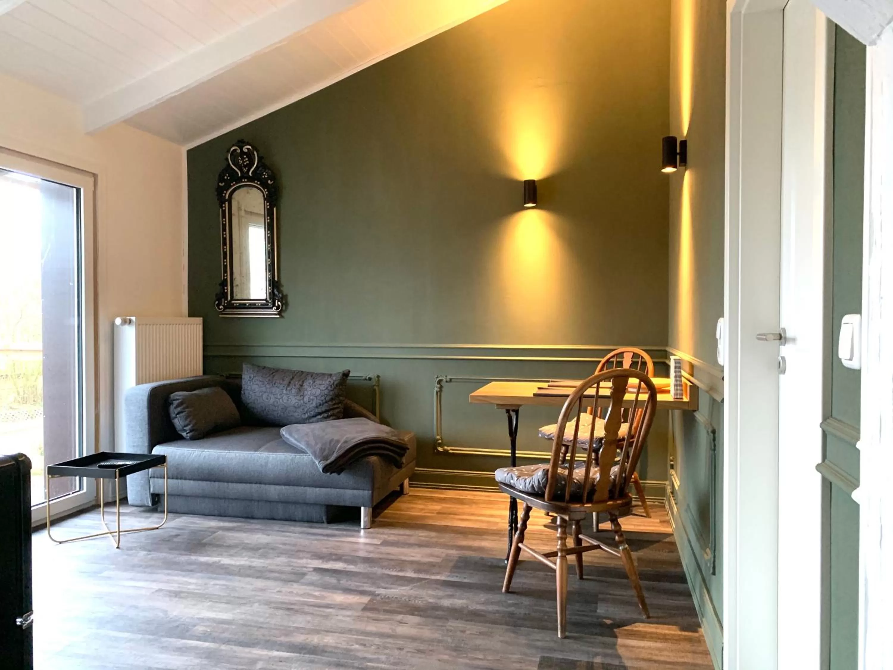 Living room, Seating Area in Rosenhof-Lodge
