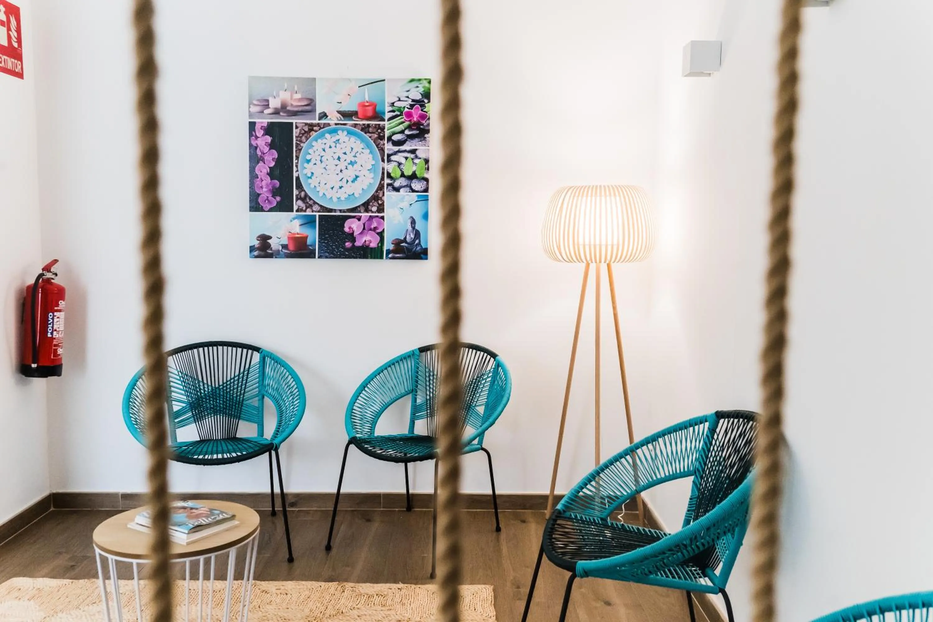 Lobby or reception in Hotel Planas