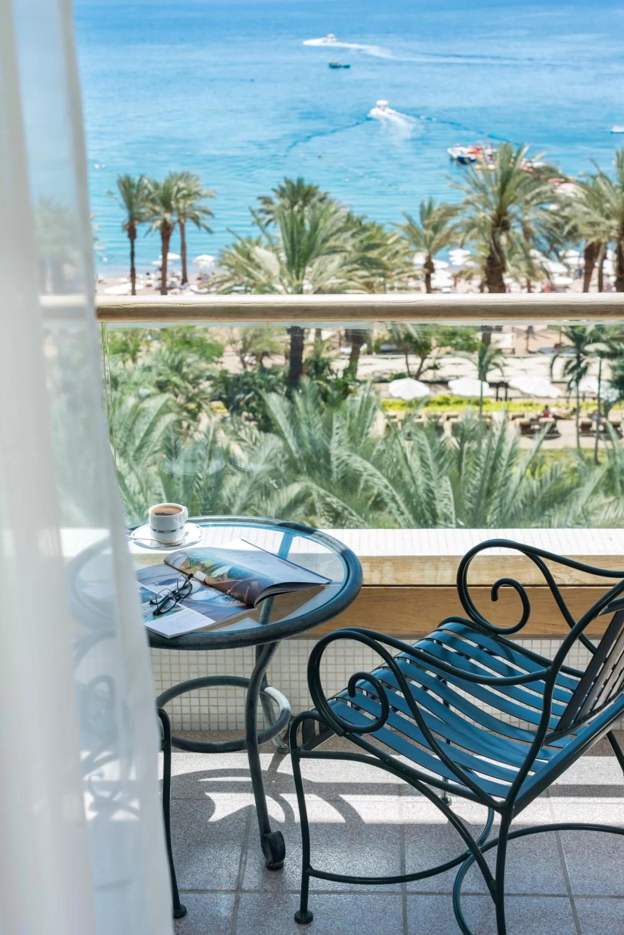 Balcony/Terrace in Royal Beach Eilat by Isrotel Exclusive