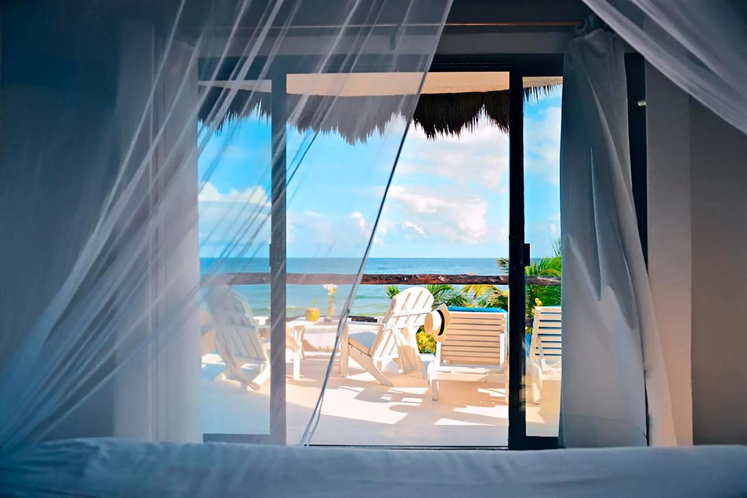 Bed in Coco Tulum Zen Zone Hotel