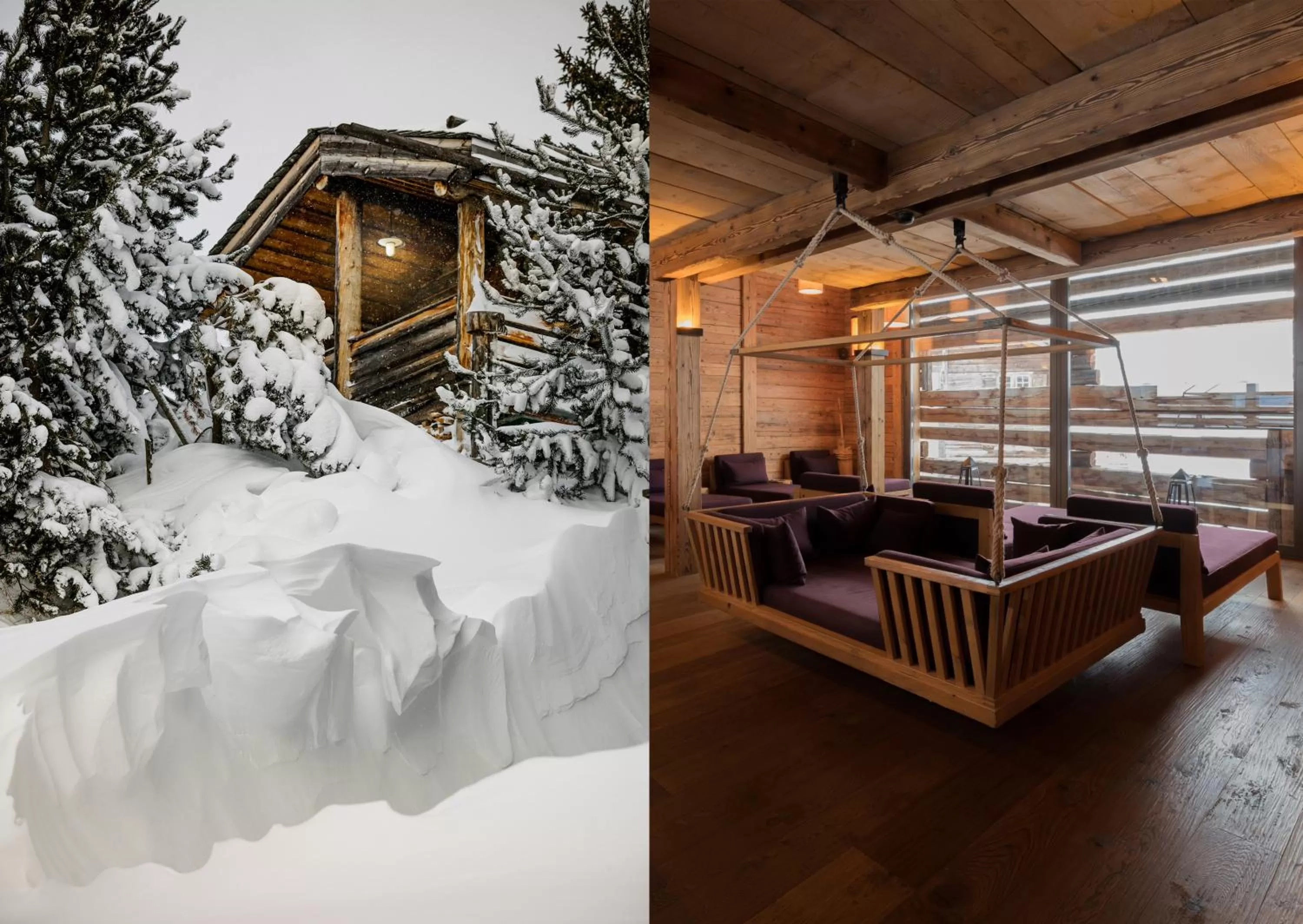 Spa and wellness centre/facilities in Maiensässhotel Guarda Val