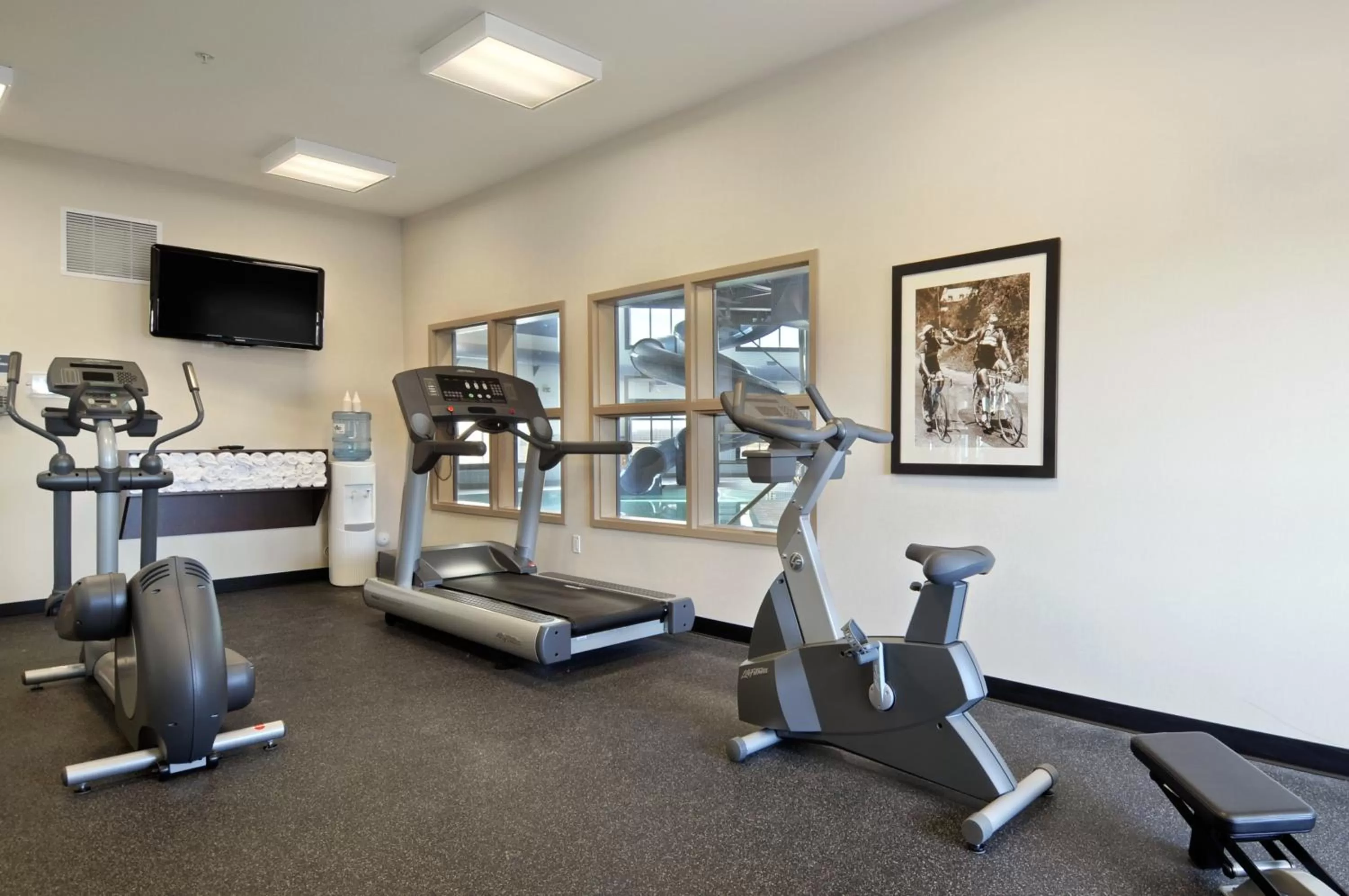Fitness centre/facilities in Canalta Hotel Humboldt