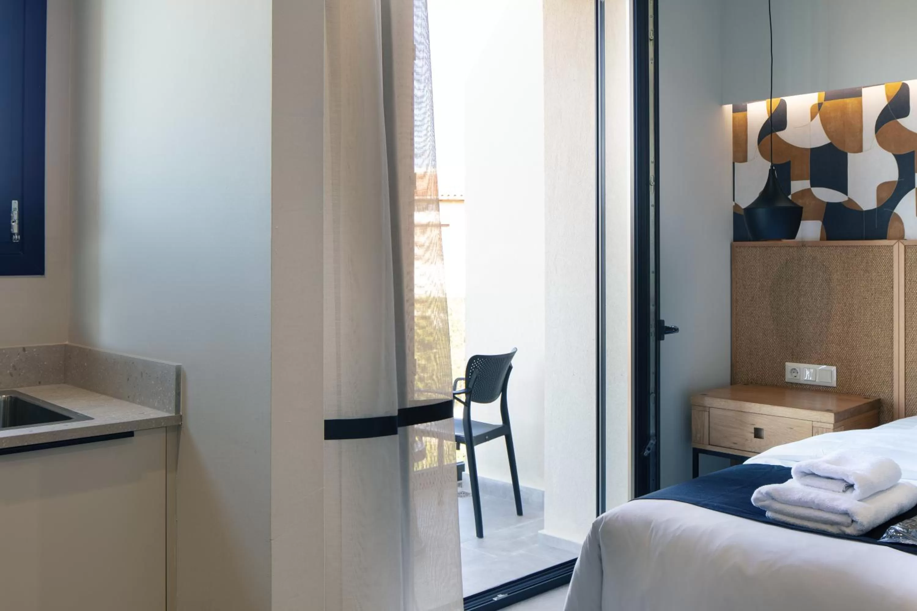 Bedroom, Bed in Chapter 02 Gallery Suites