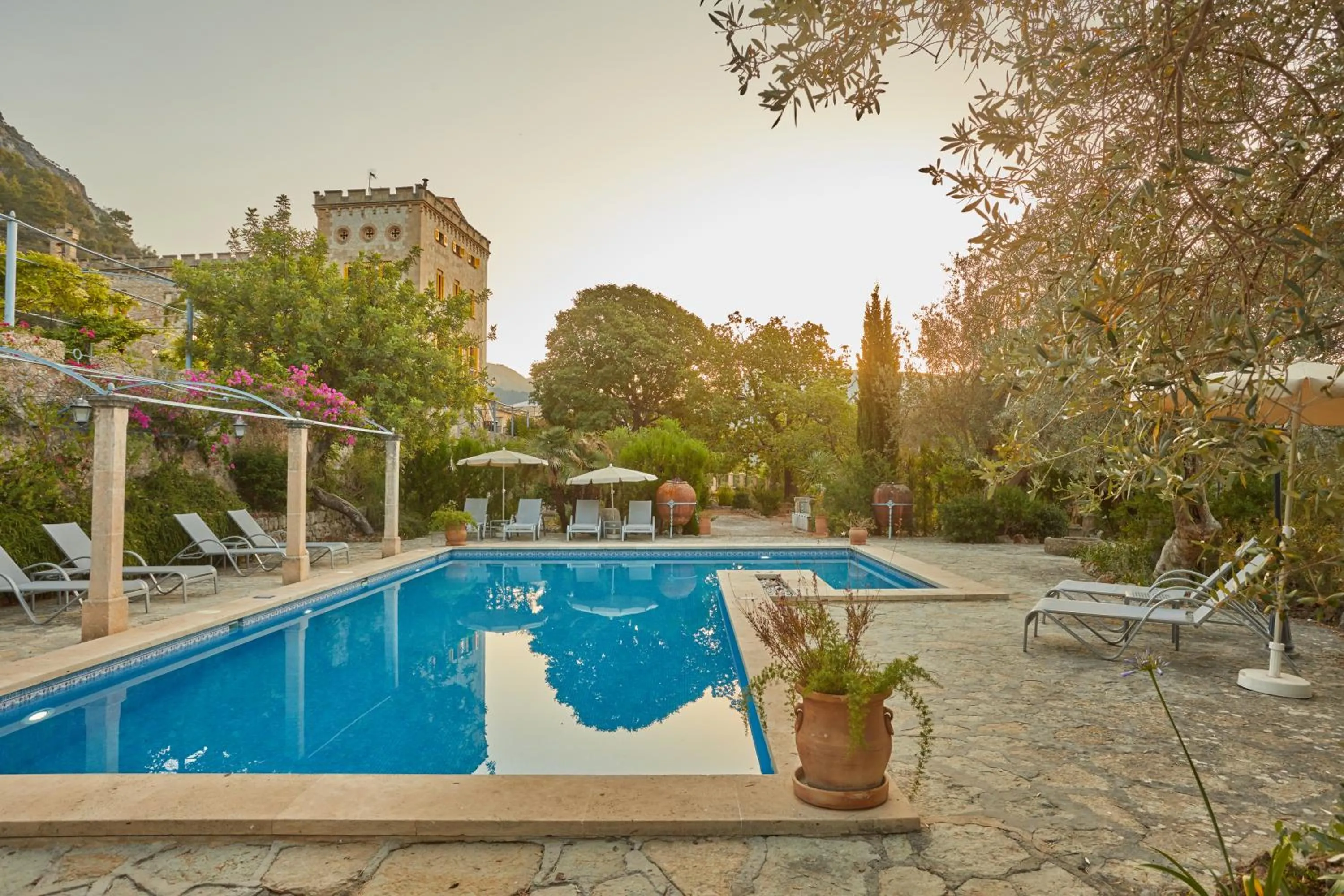 Swimming pool in Agroturismo Alquería Blanca