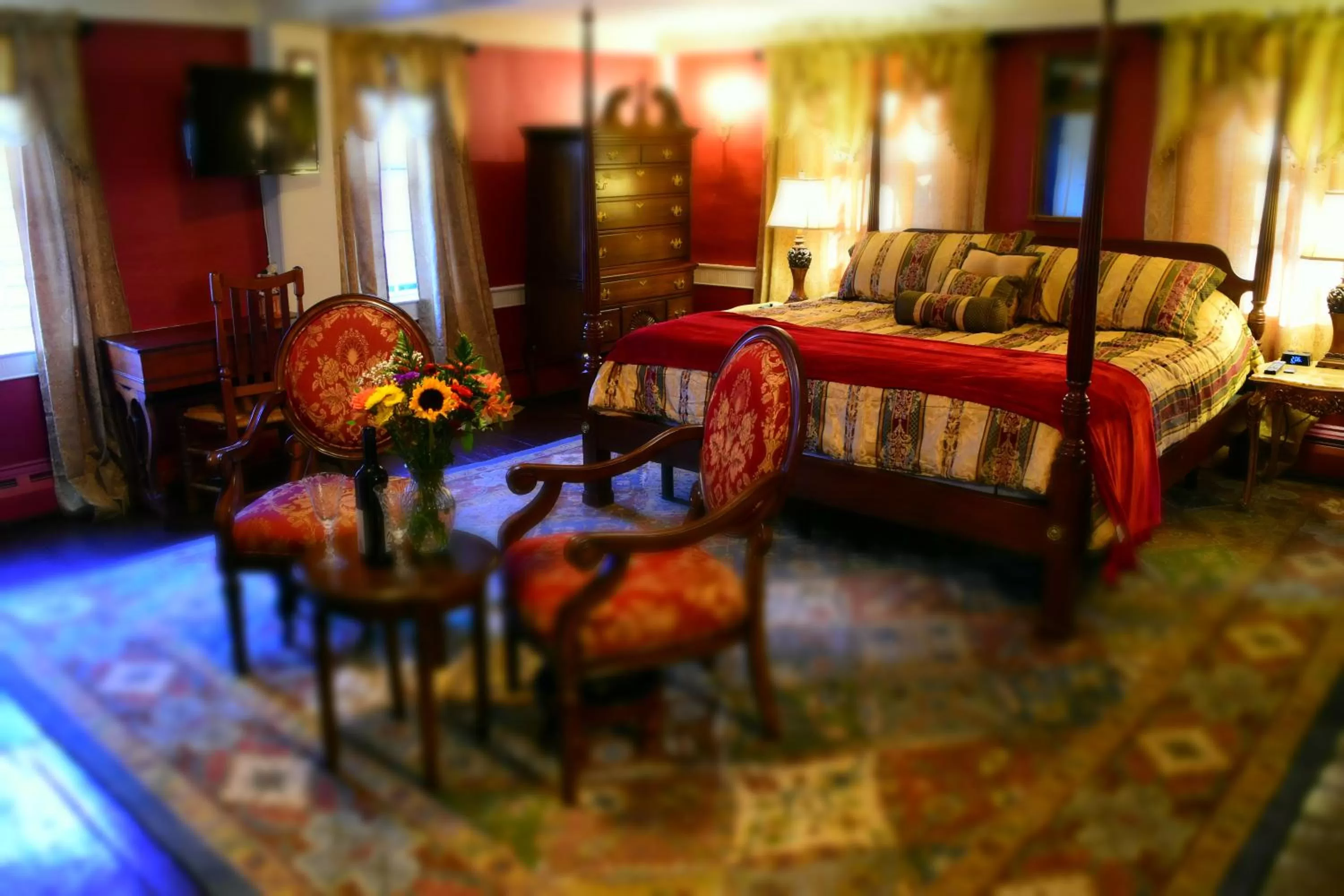 Bed in Daniels House Inn