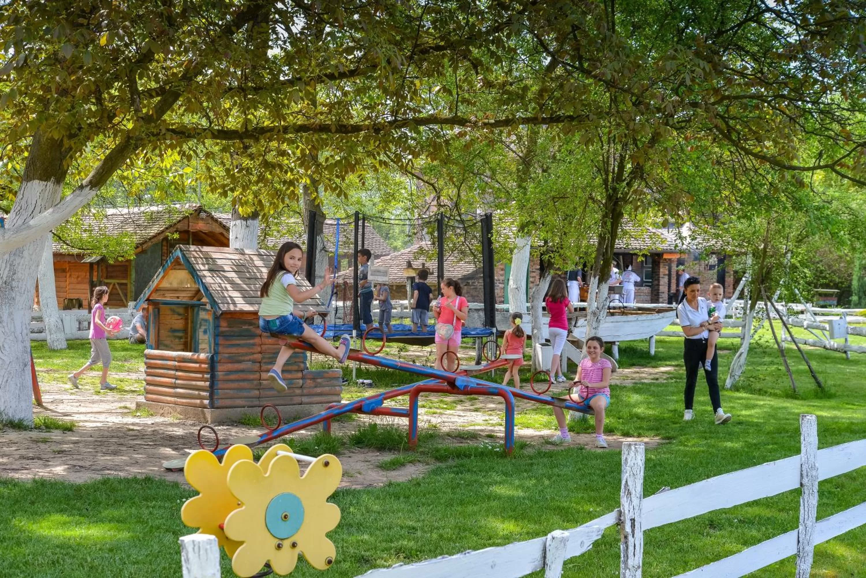 young children in B&B Etno Village Sunčana Reka