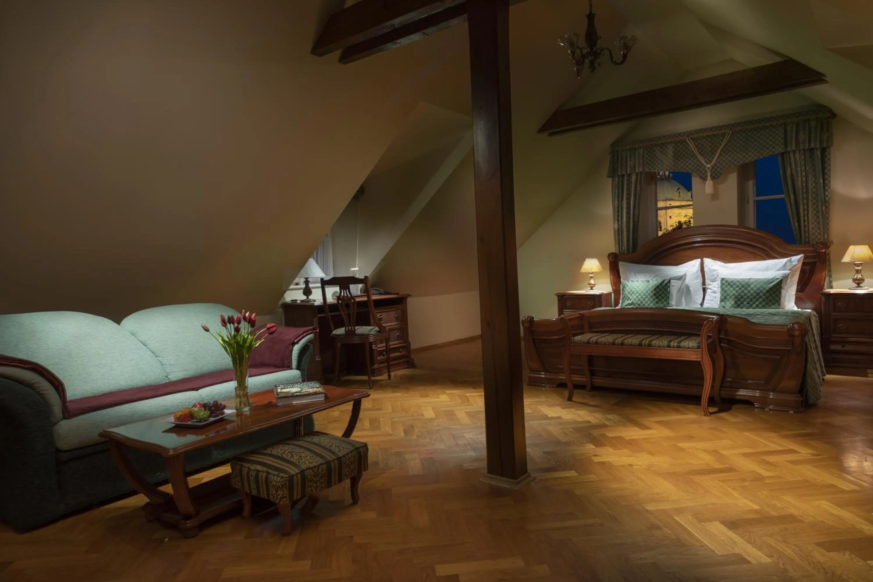 Bed in Boutique Hotel Constans