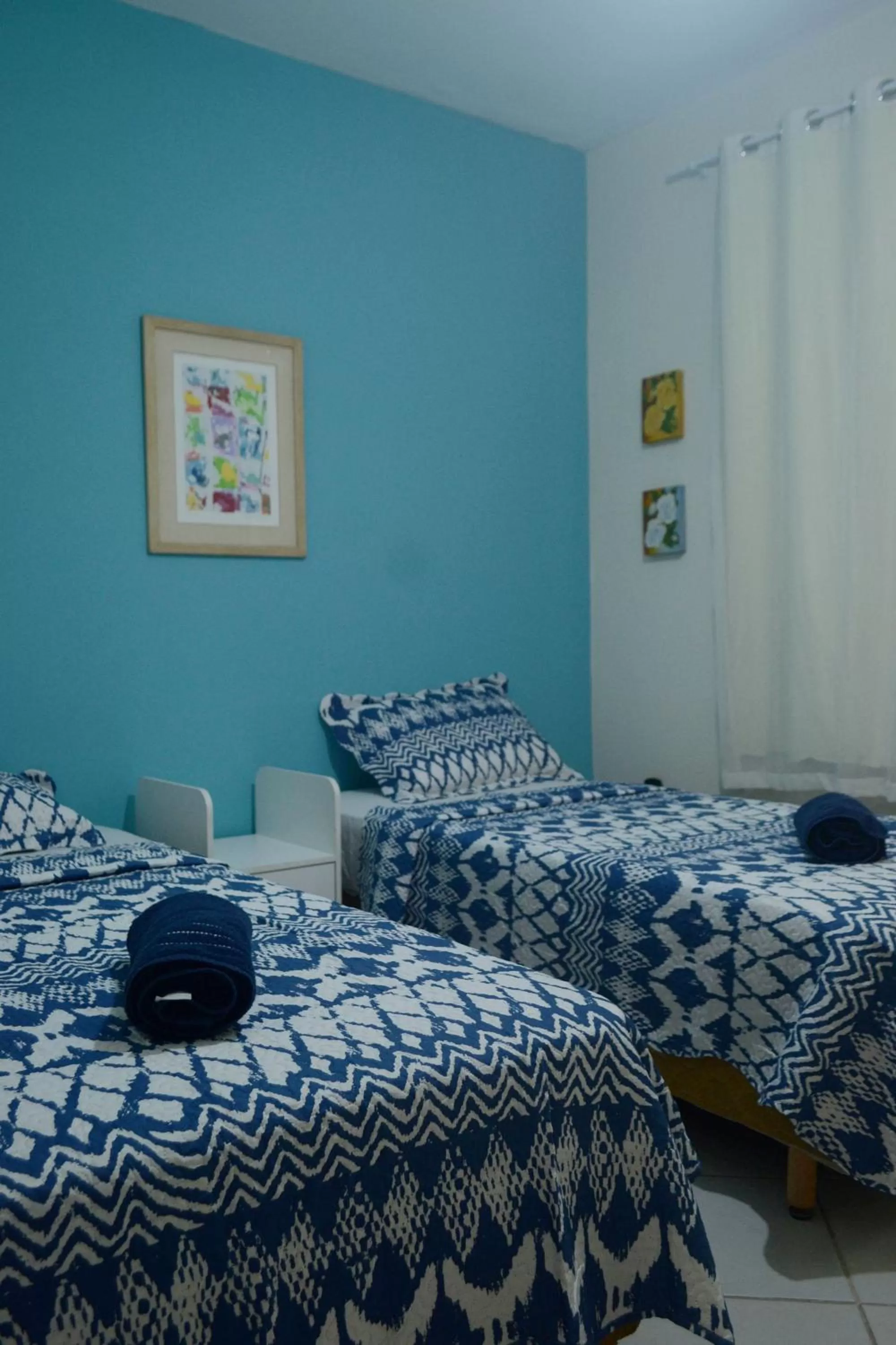 Shower, Bed in A Casa Morro do Moreno