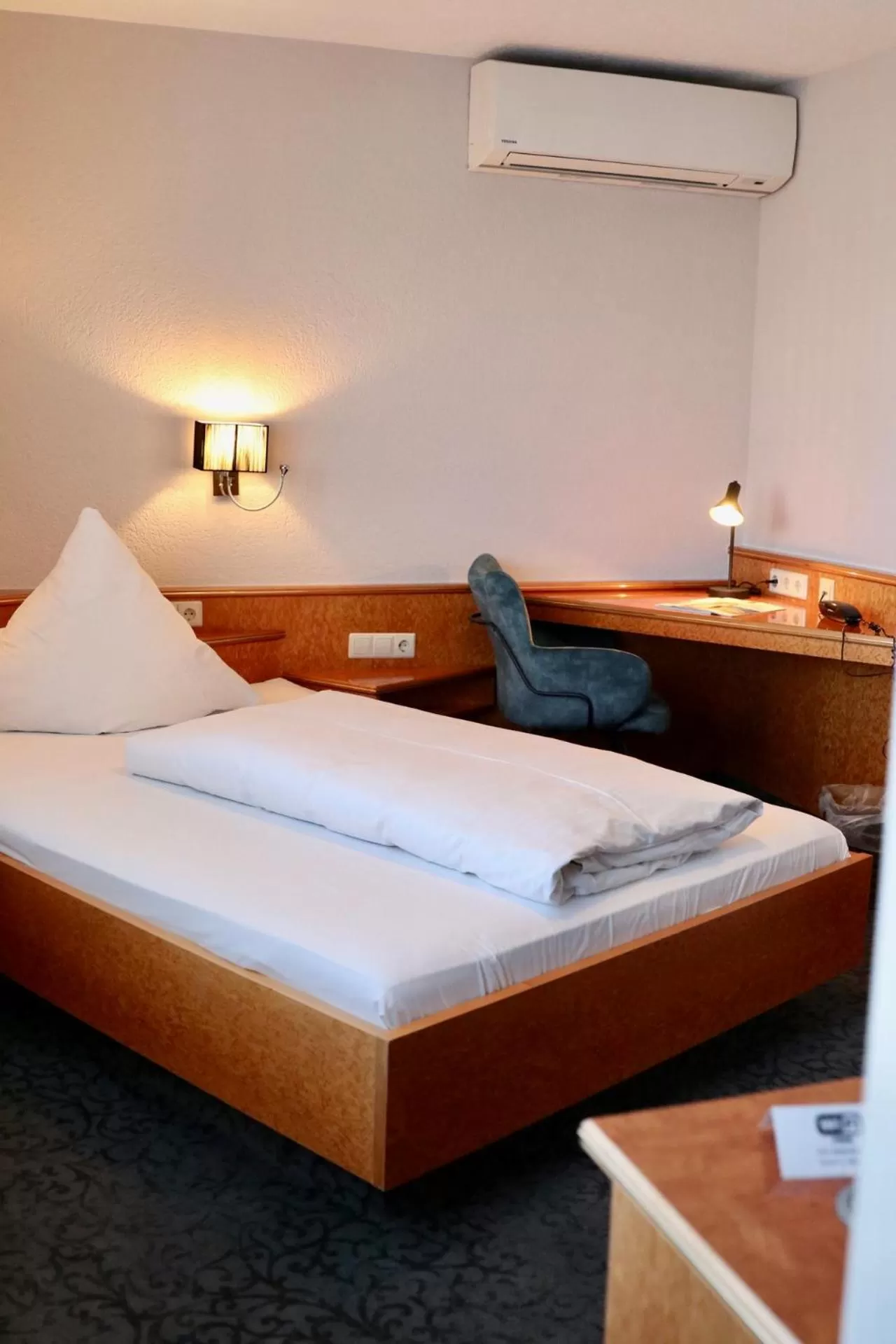 Bed in Hotel Württemberger Hof