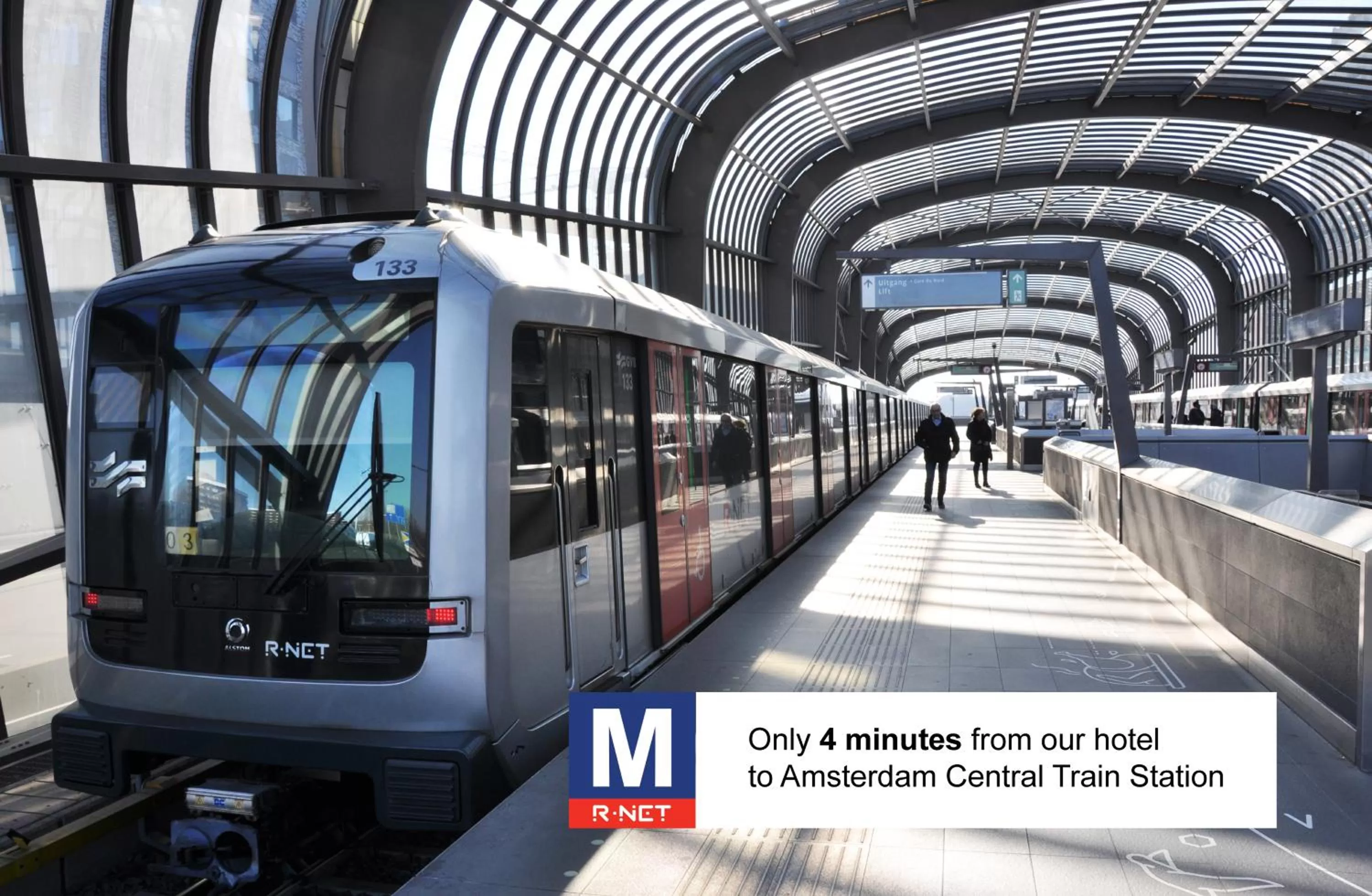 Property building in Mercure Amsterdam North Station