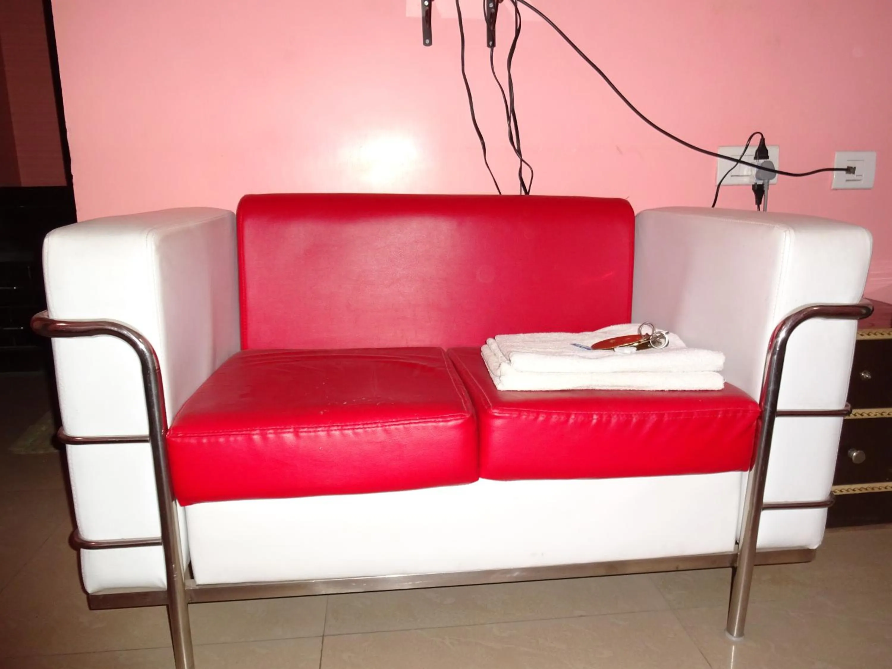 Seating area in Hotel Viraat Inn