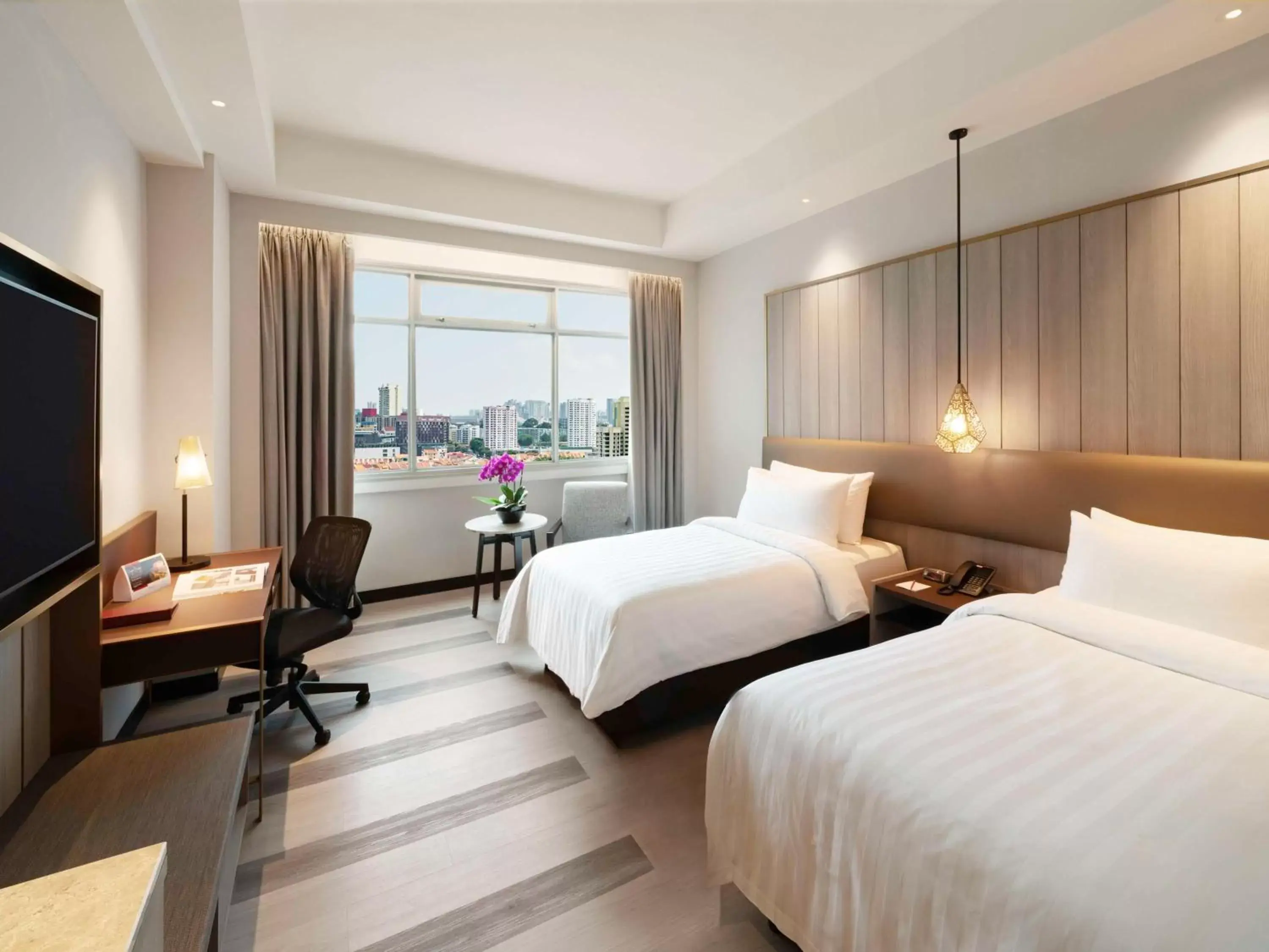 Superior Twin Room in Novotel Singapore on Kitchener Superior Twin Room in Novotel Singapore on Kitchener