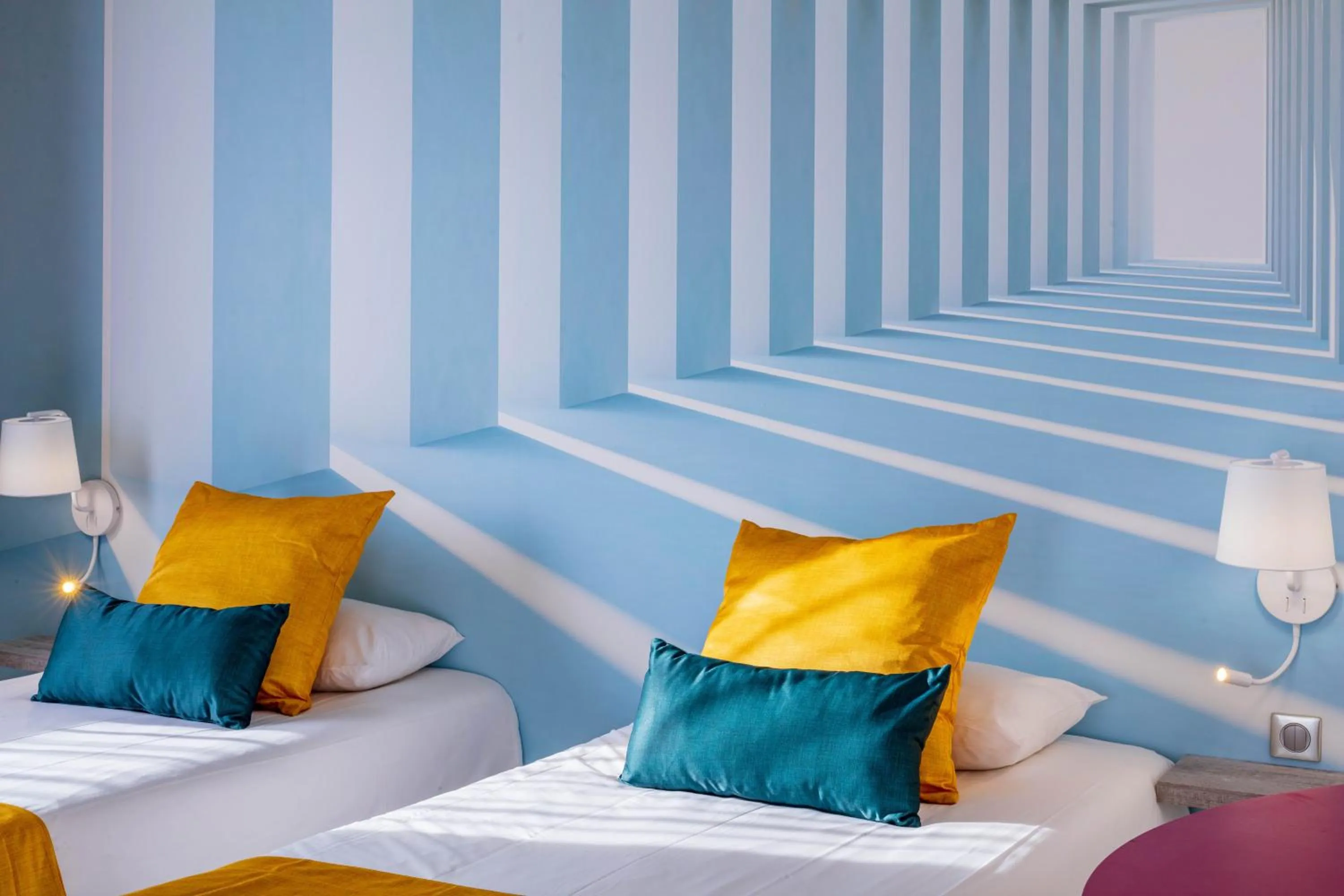 Bed in Garrigae Domaine de l'Esterel - piscine & SPA Cinq Mondes