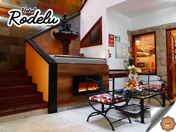 Lobby or reception in Hotel Rodelu