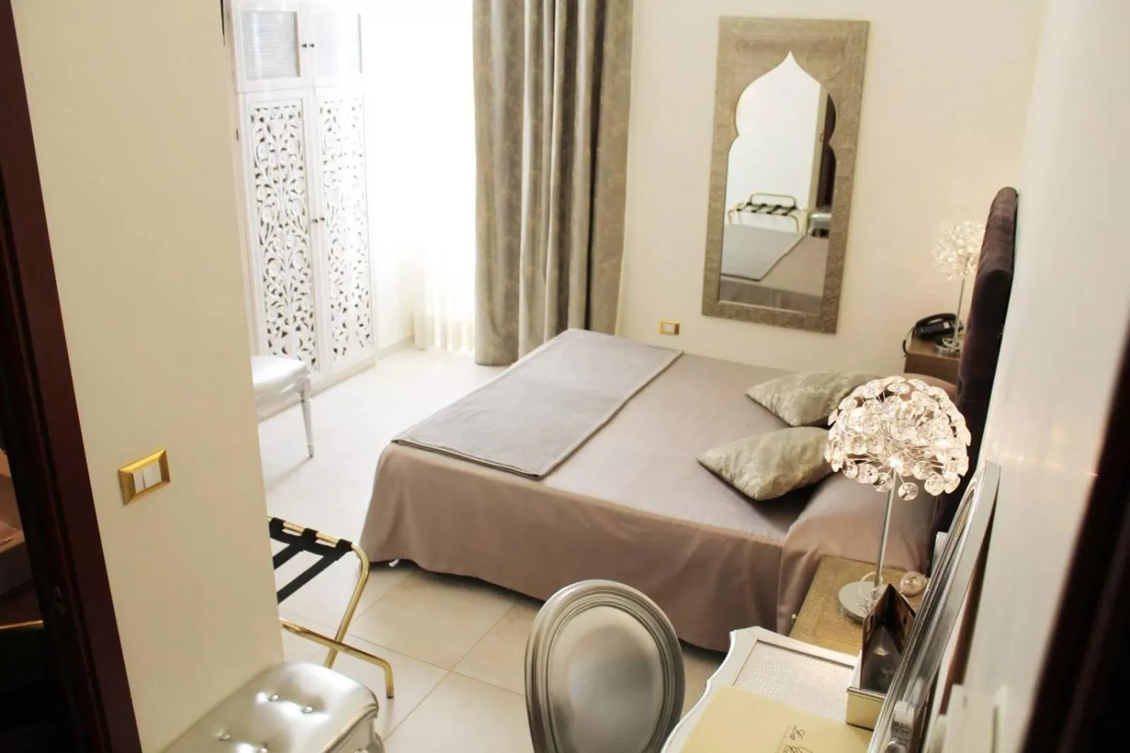 Photo of the whole room, Bed in La Civetta