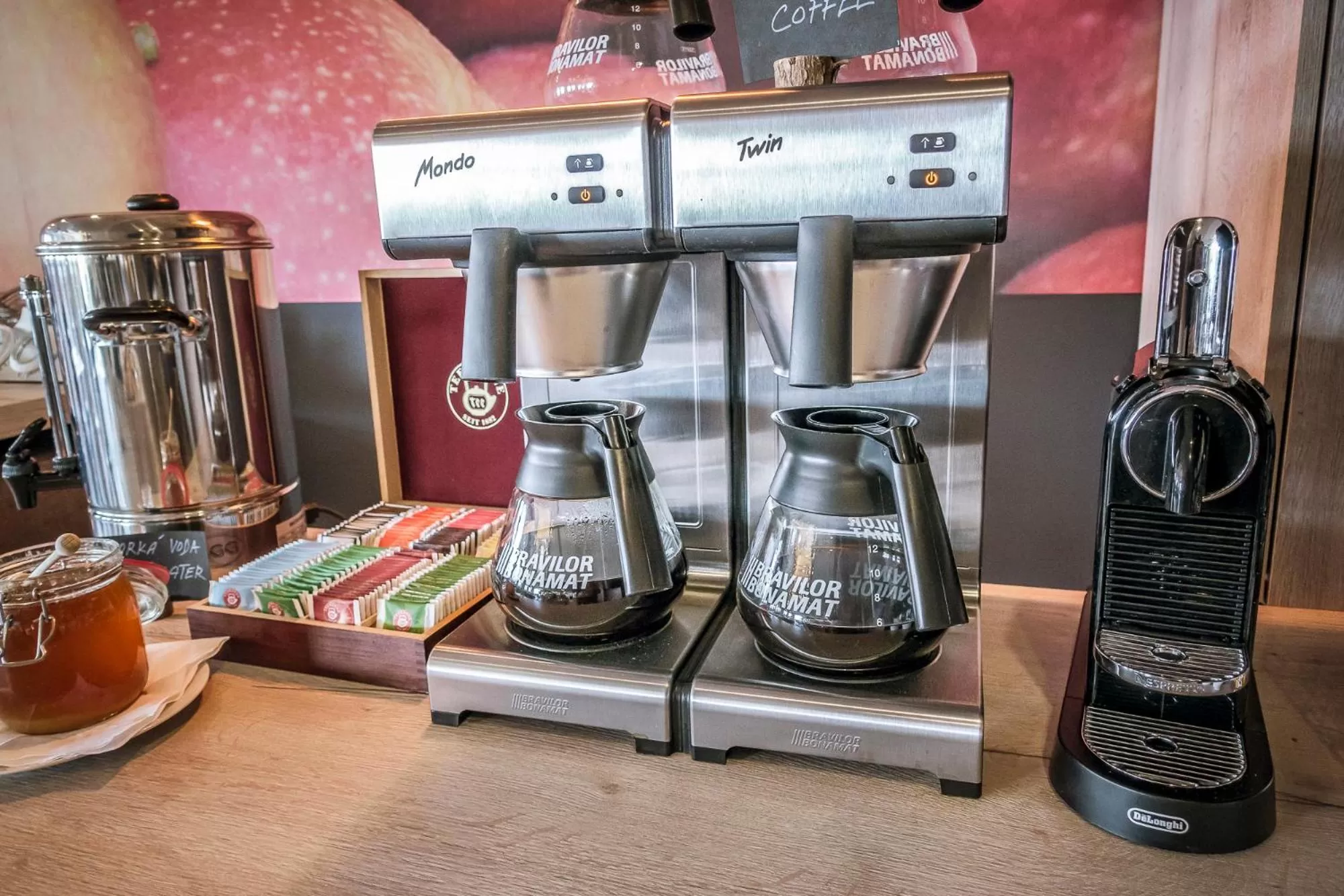 Coffee/tea facilities in Hotel Grunt