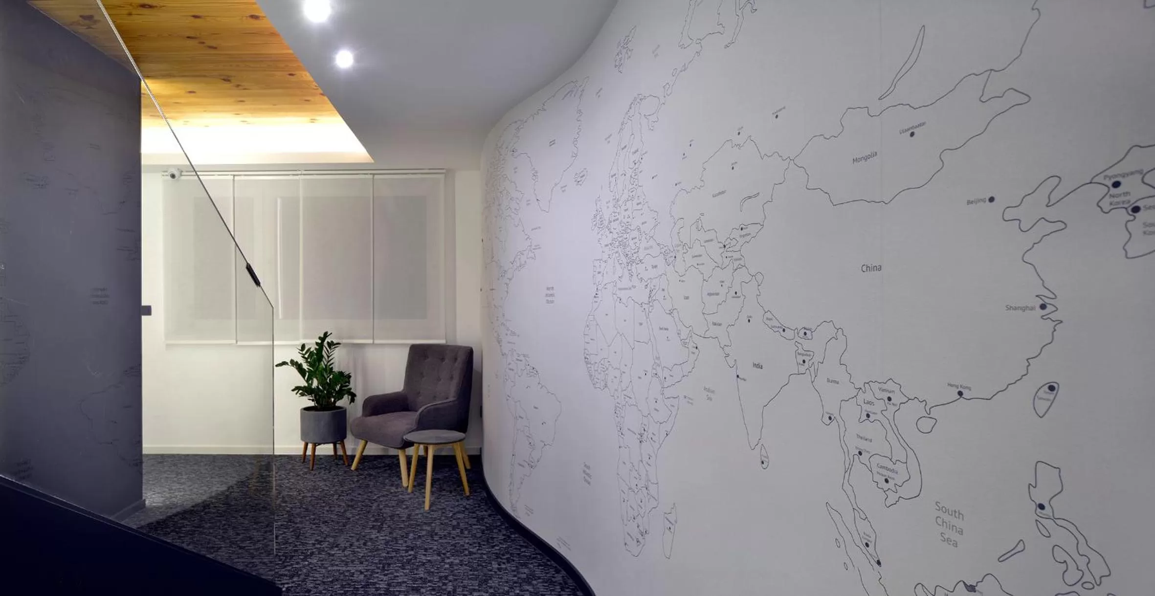 Lobby or reception in Hotel CityMap Maribor