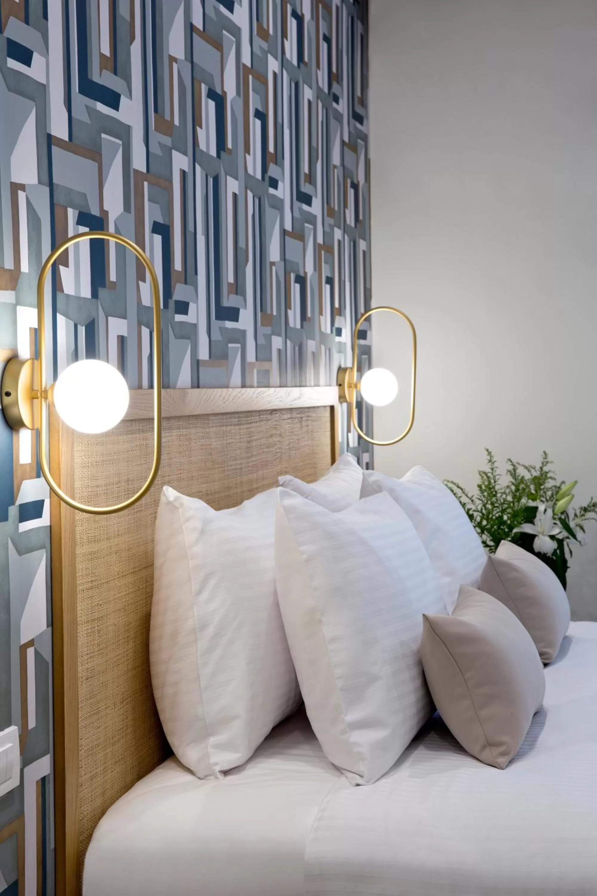 Decorative detail in Hypnos Inn Athens