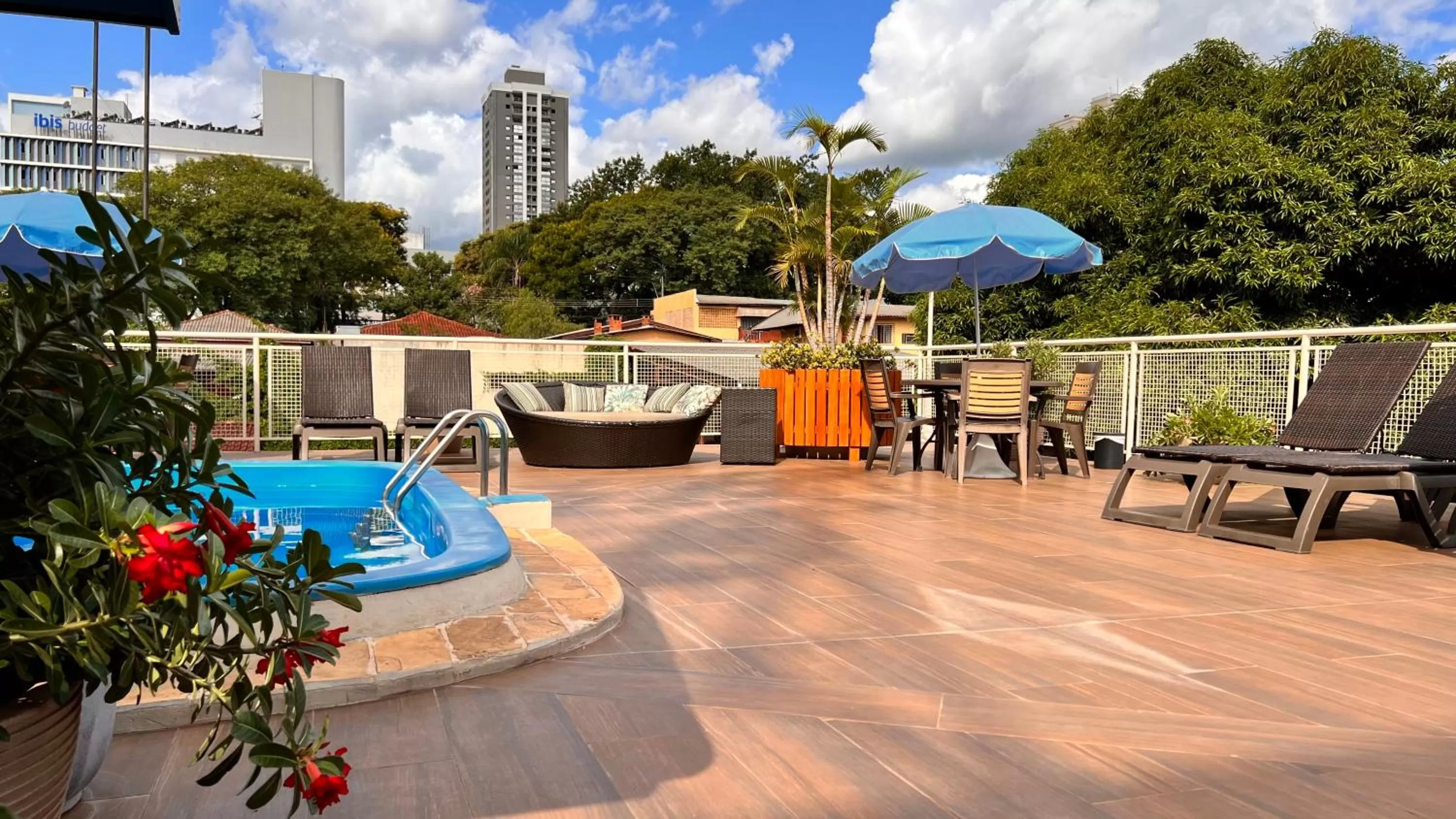Patio in Hotel Bella Italia