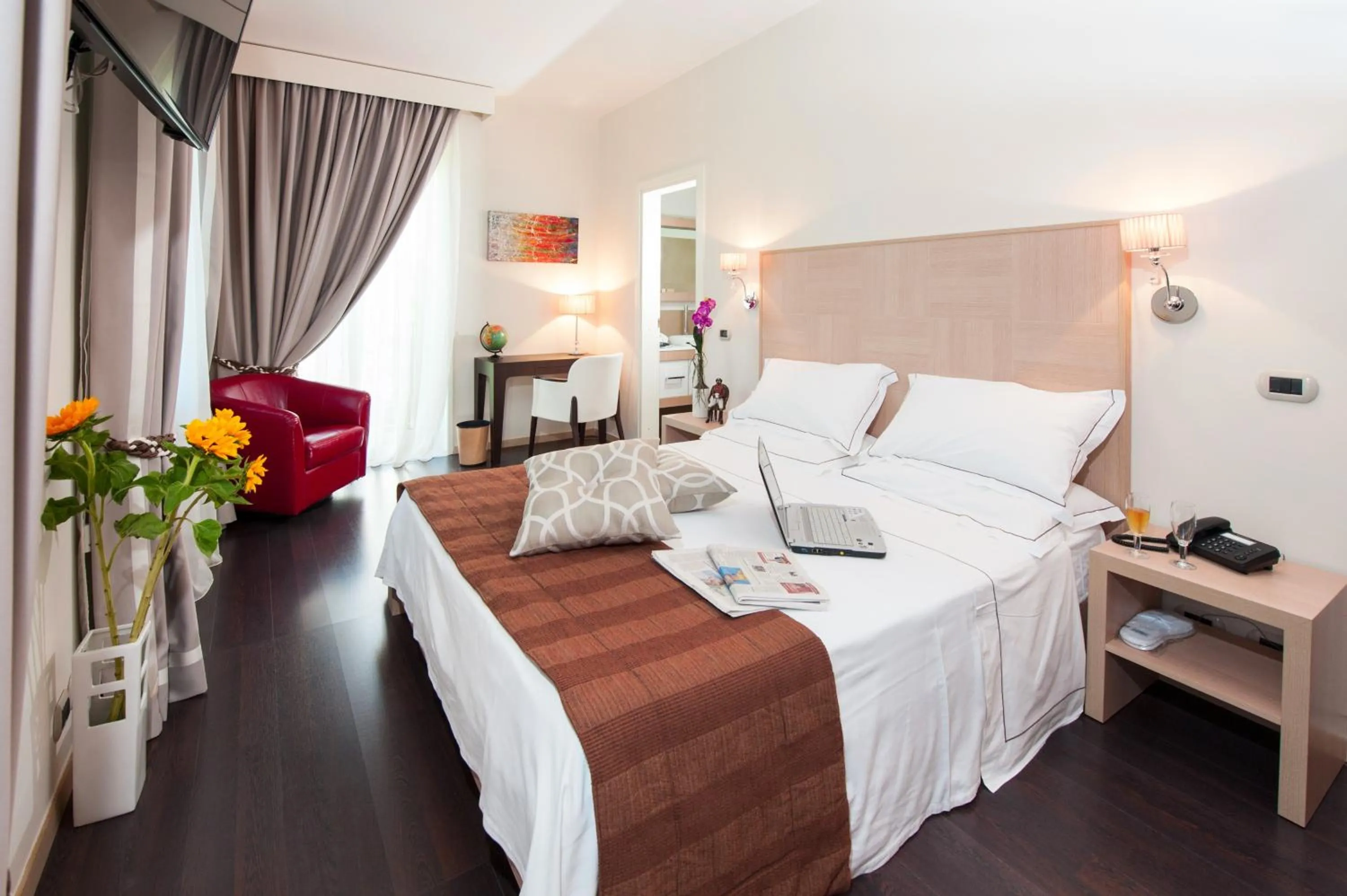 Bedroom, Bed in Villa Maria Cristina