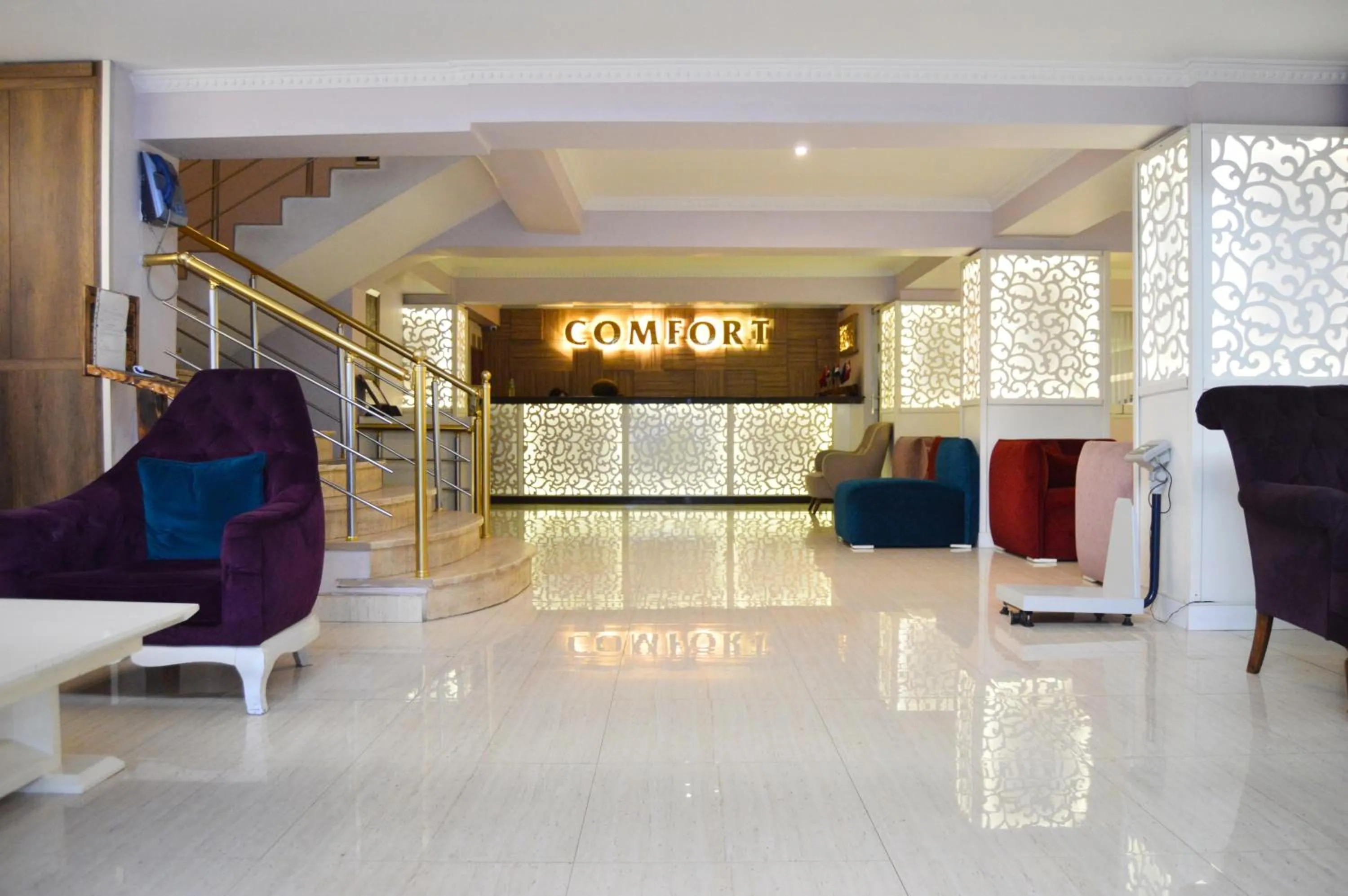 Lobby or reception in Comfort Downtown Istanbul Hotel