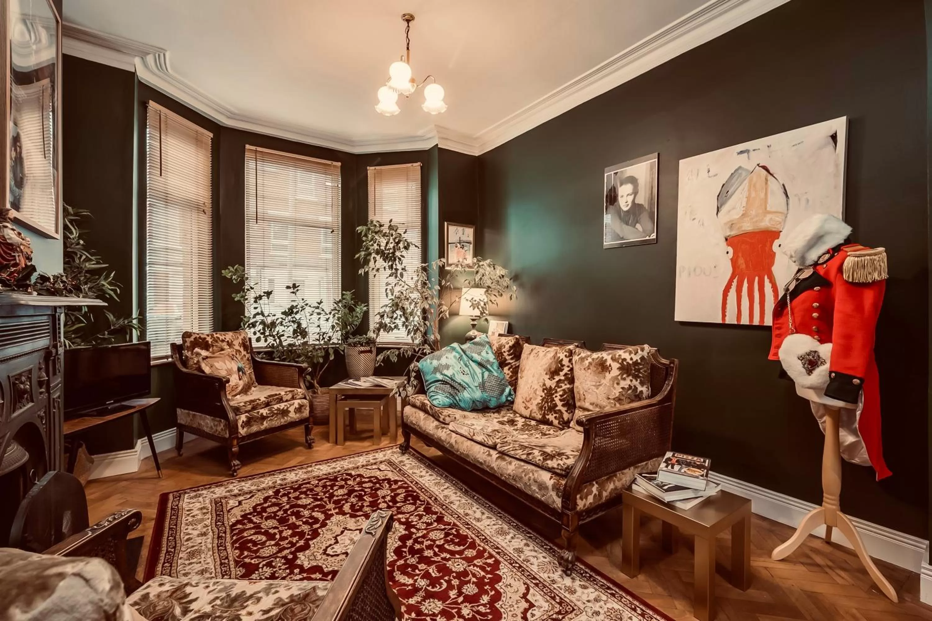 Communal lounge/ TV room in Beautiful B&B On The Park