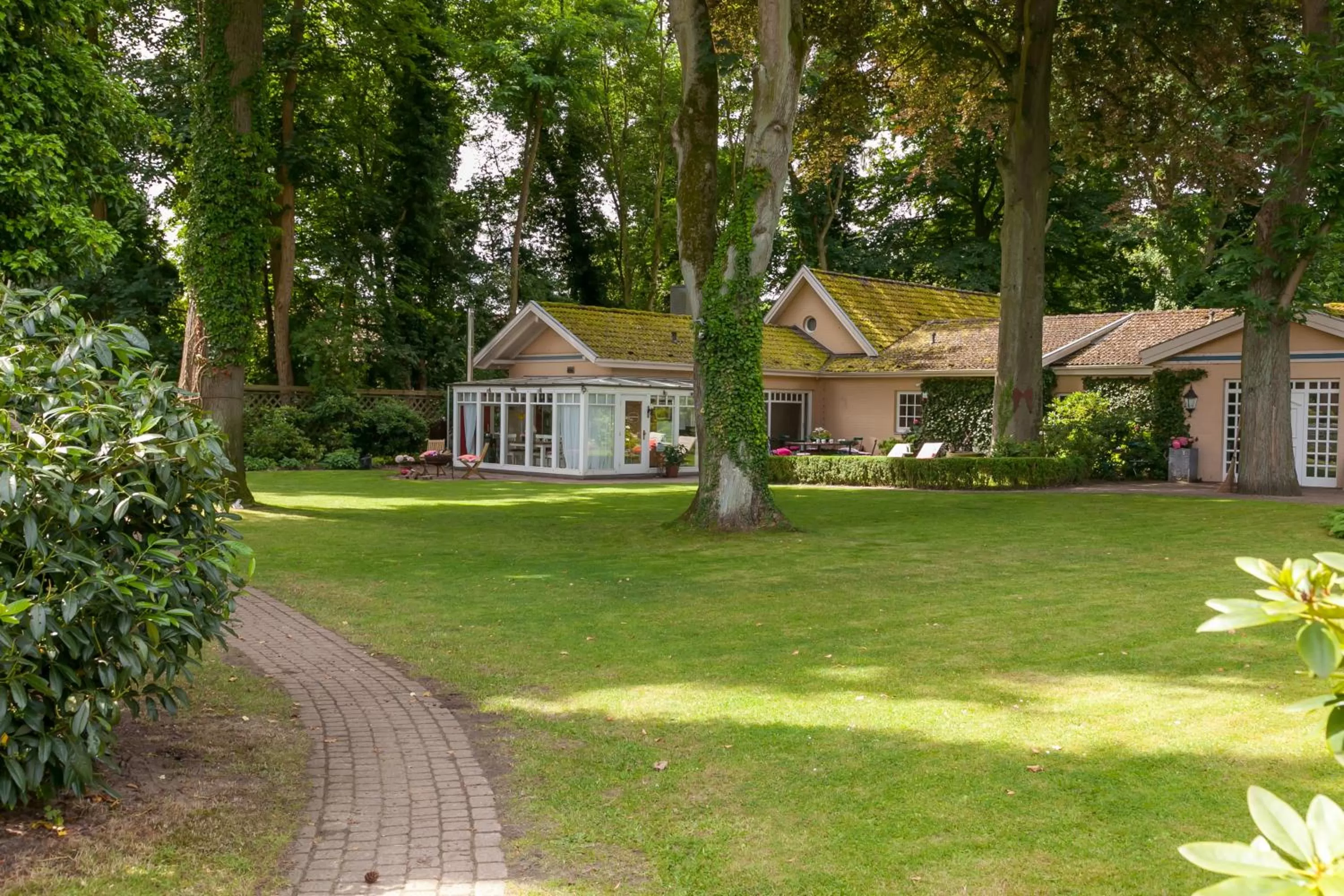 Garden in Gästehaus Schloss Bothmer