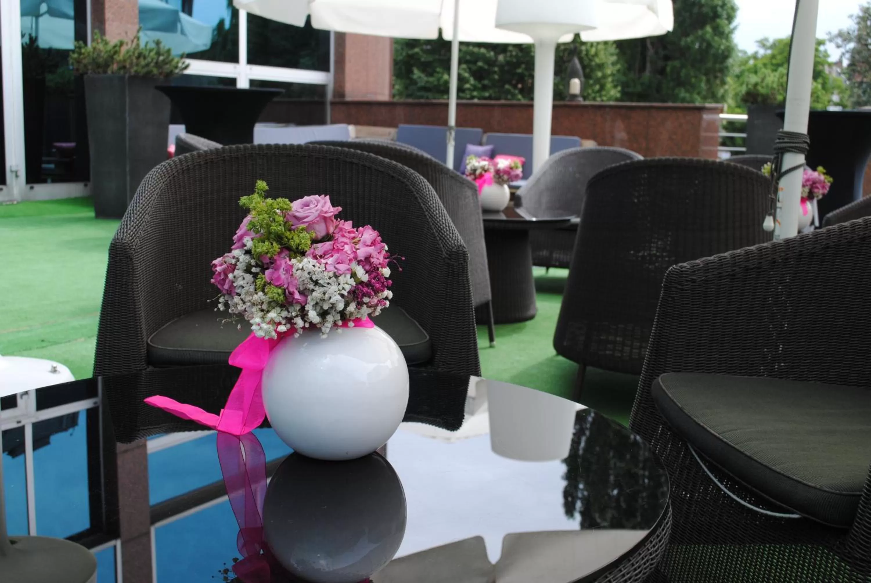 Patio in Mercure Gdańsk Stare Miasto