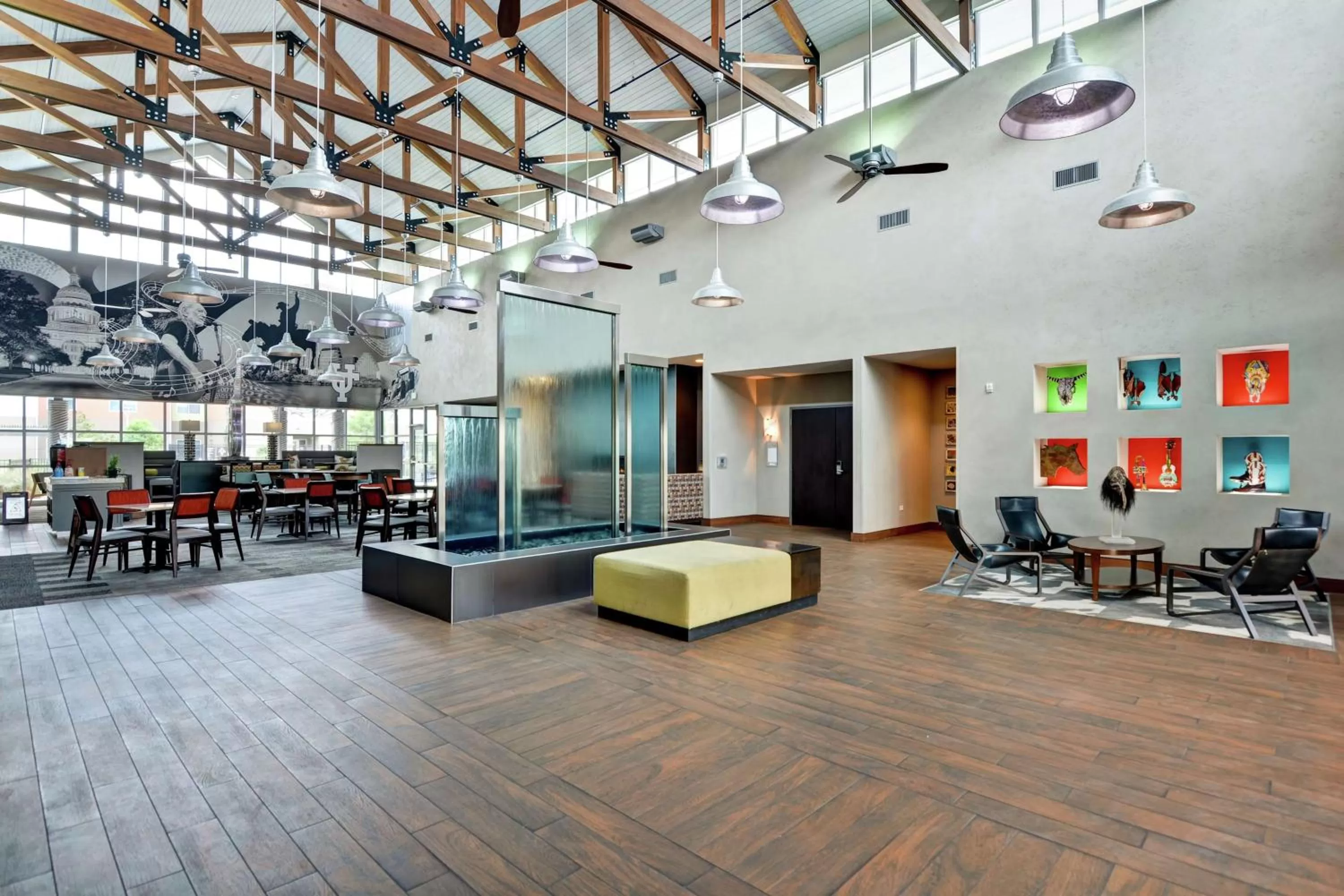 Lobby or reception in Homewood Suites TechRidge Parmer @ I-35