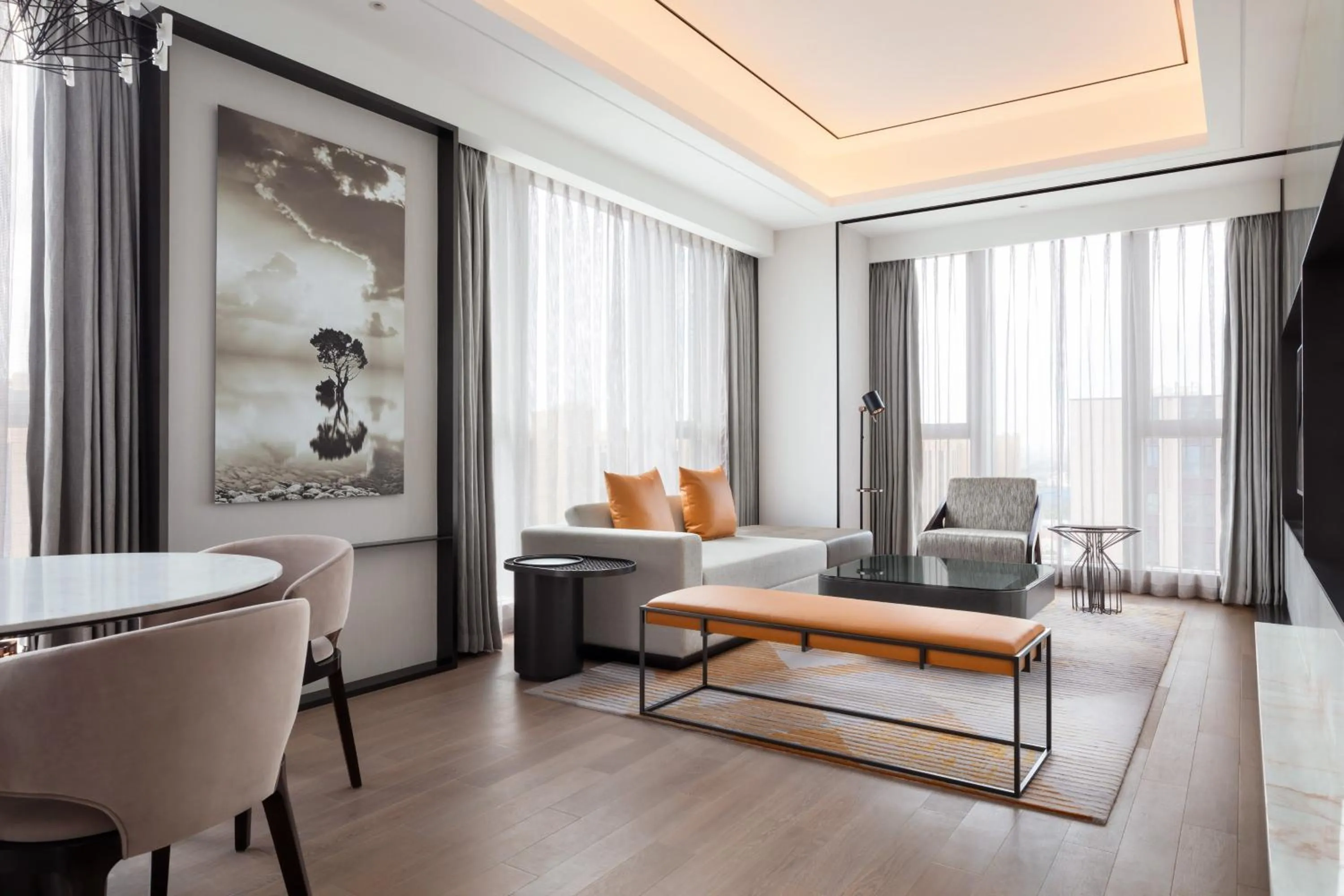 Living room in Sheraton Shanghai Fengxian