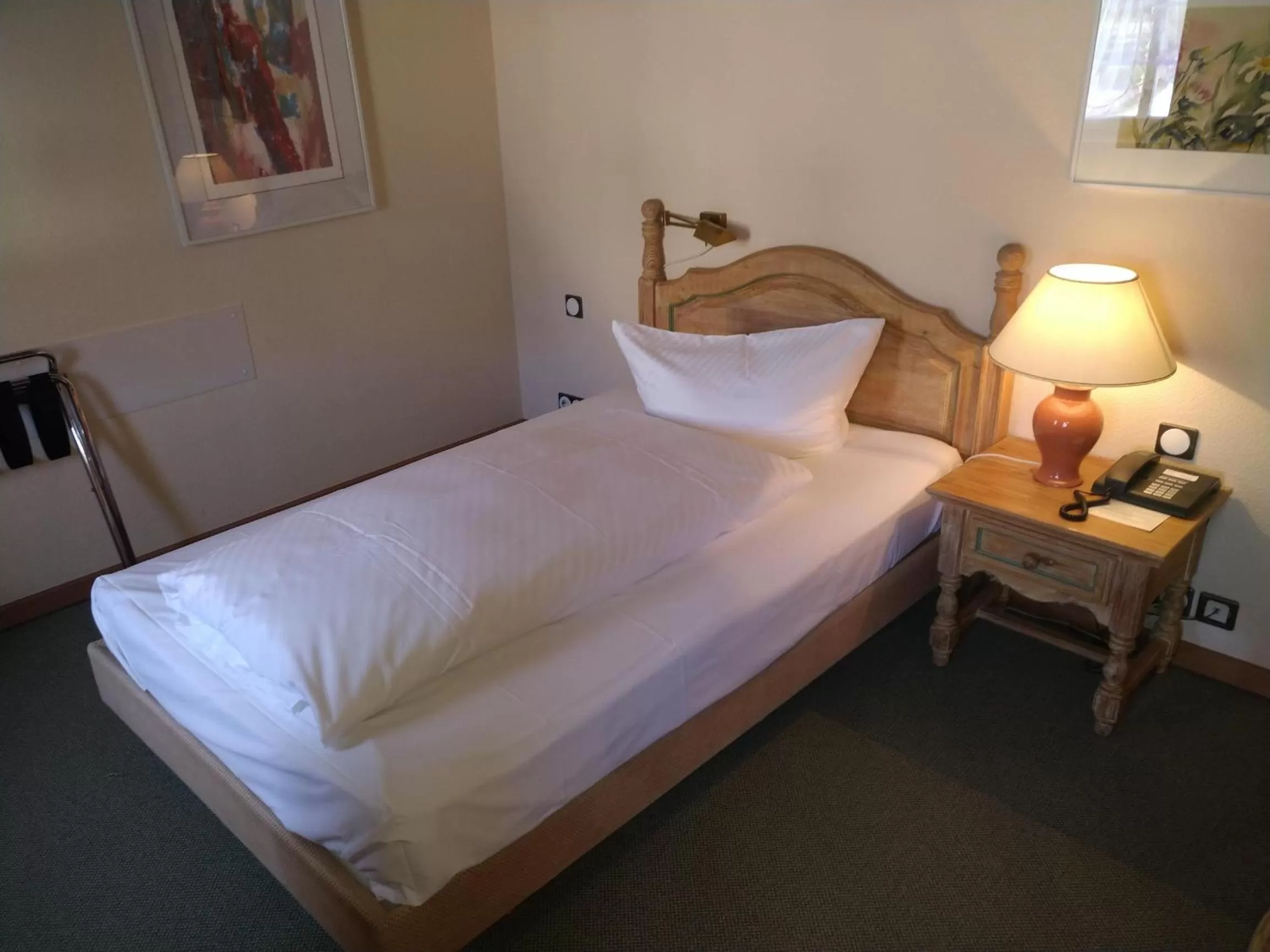 Bed in Landhotel Hirsch