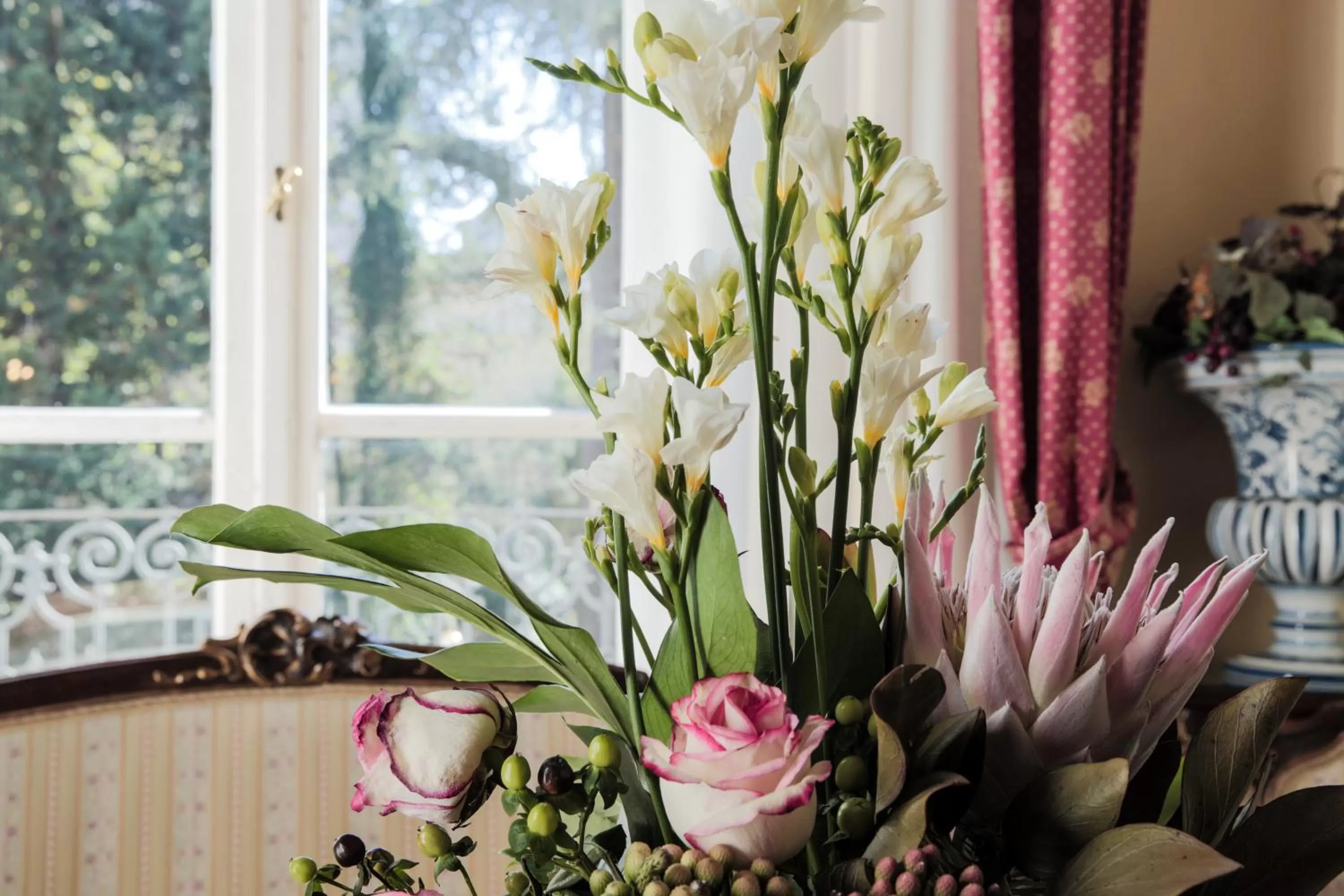 Decorative detail in Hotel Villa Liana