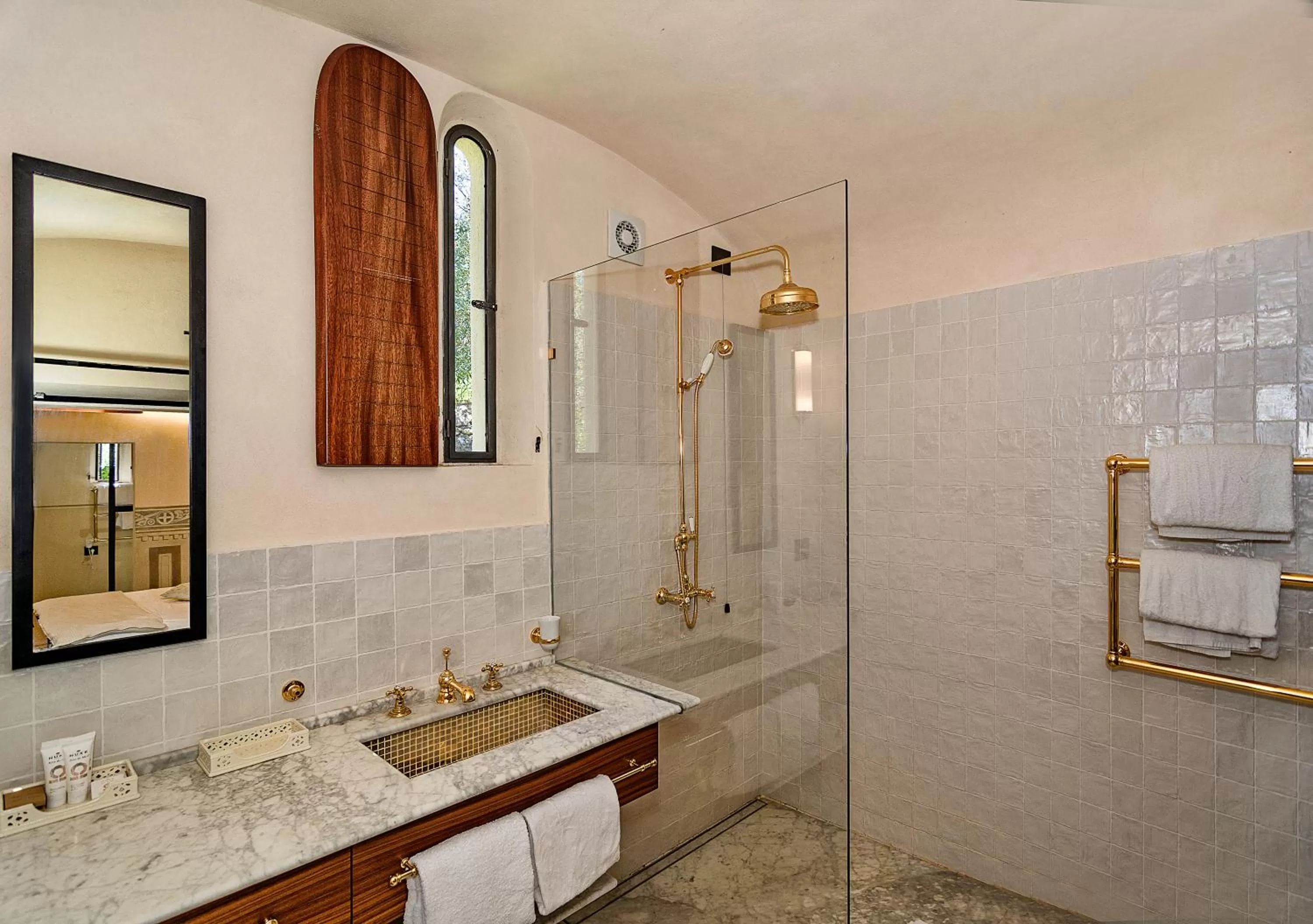 Bathroom in Hotel Albergo Villa Marta