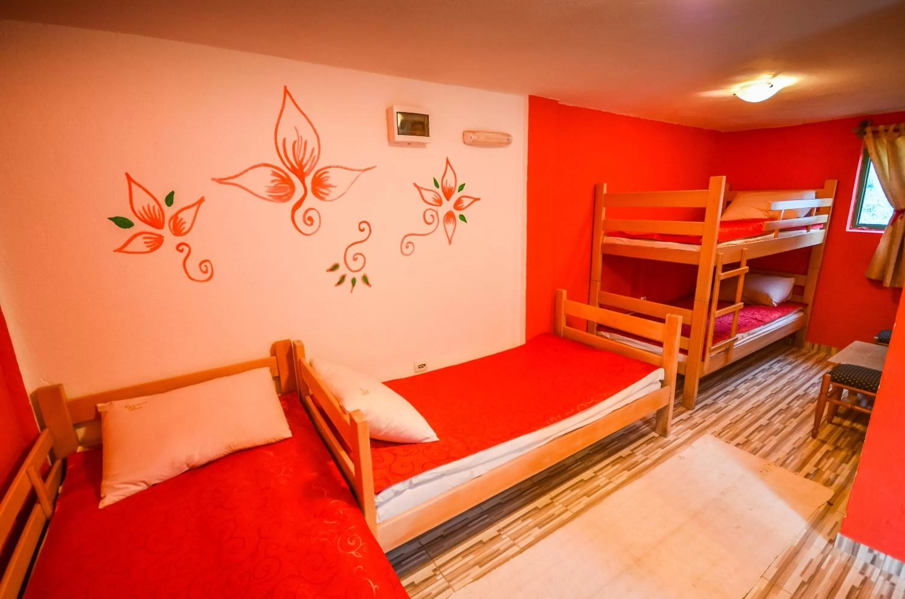 Bed in B&B Etno Village Sunčana Reka