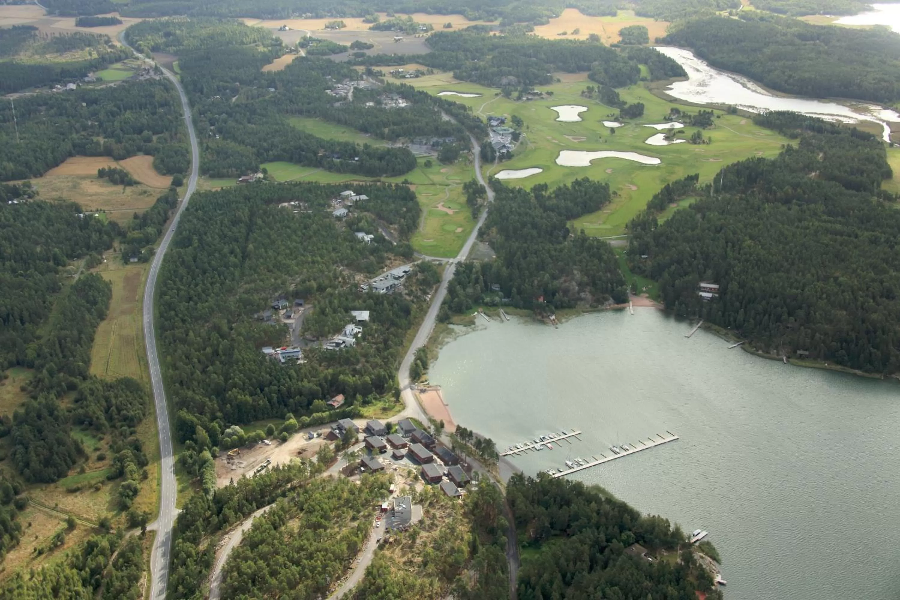 Bird's eye view in Kultaranta Resort