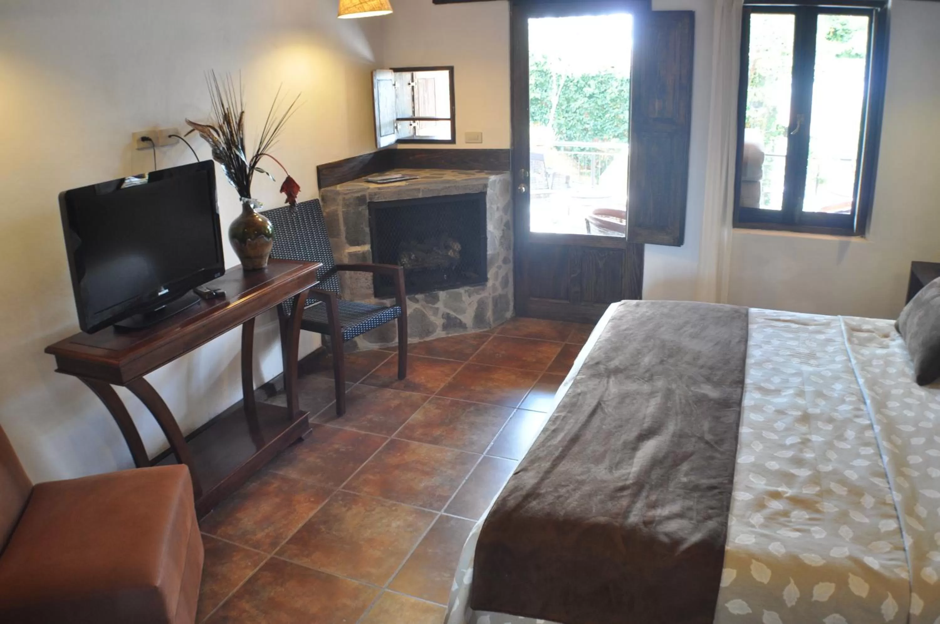 Bed in Hotel Villa Cassis