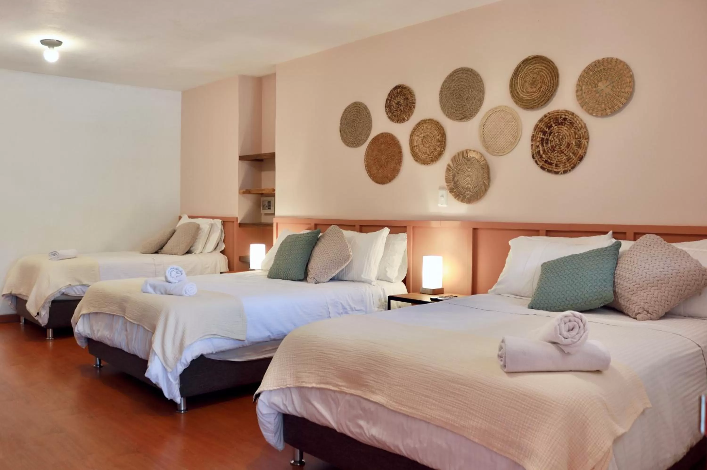 Photo of the whole room, Bed in La Cabaña Ecohotel - Valle del Cocora