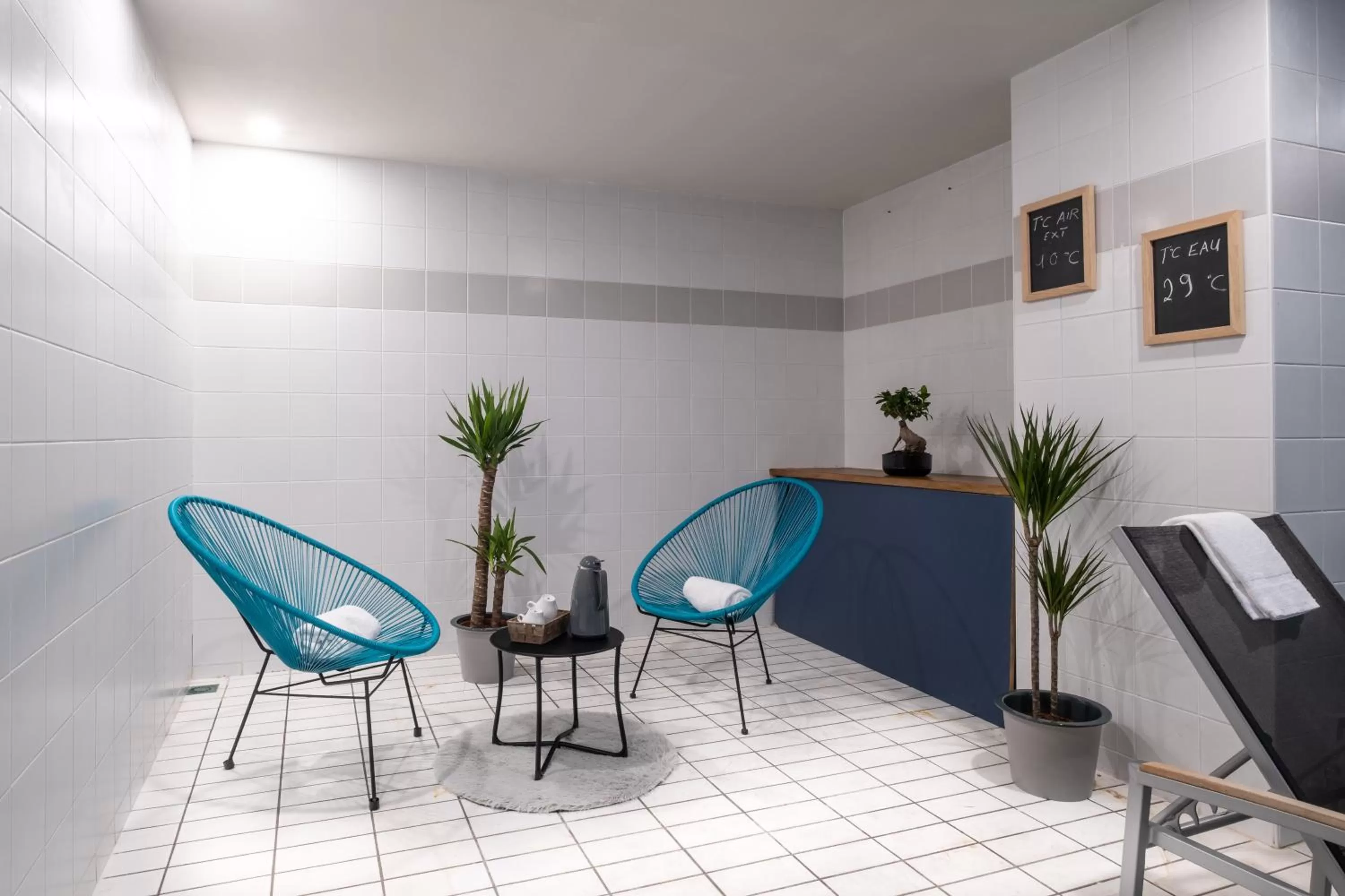 Sauna in Clarion Aparthotel Toulouse Blagnac Airport