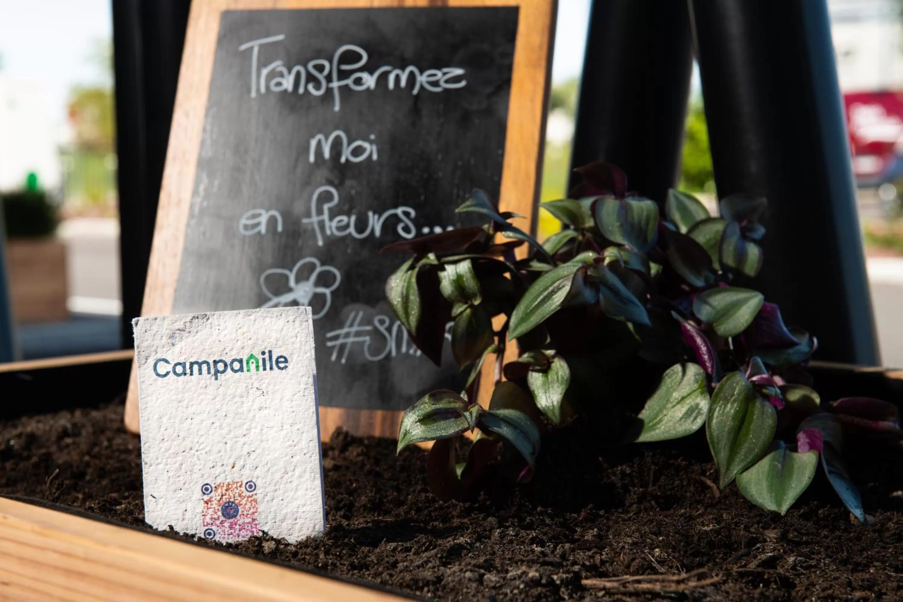 Decorative detail in Campanile Smart Lyon Est - Eurexpo Bron Aviation