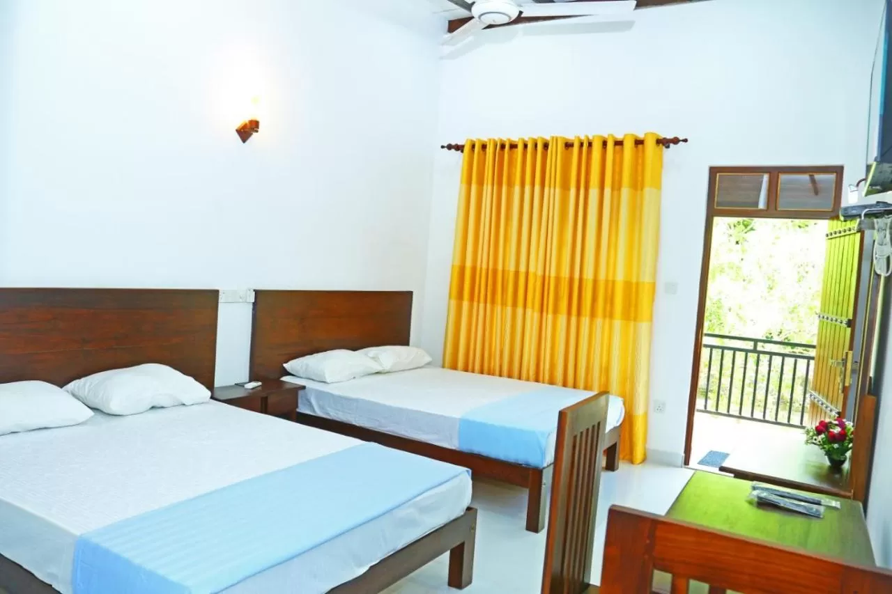 Bed in Emerald Guest House