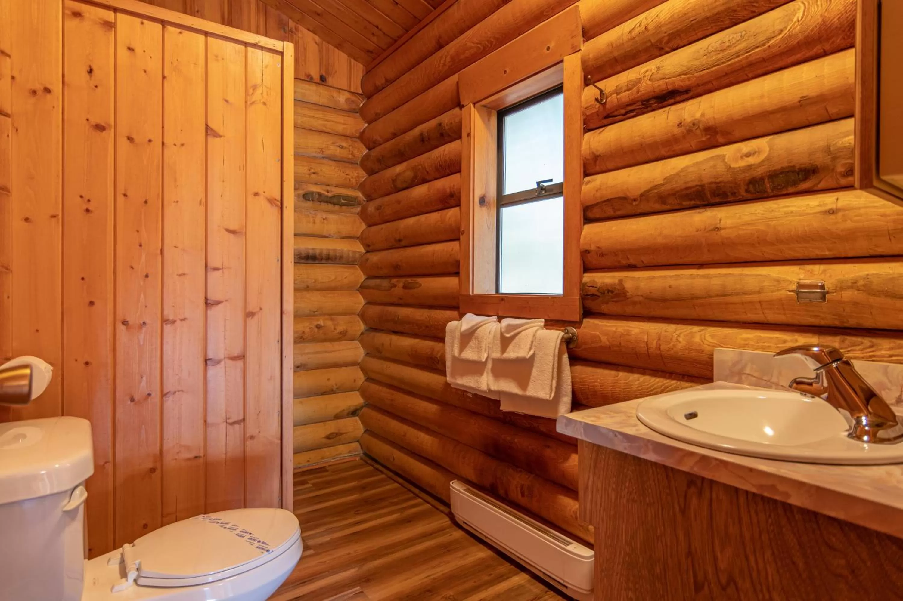 Shower in Cusheon Lake Resort