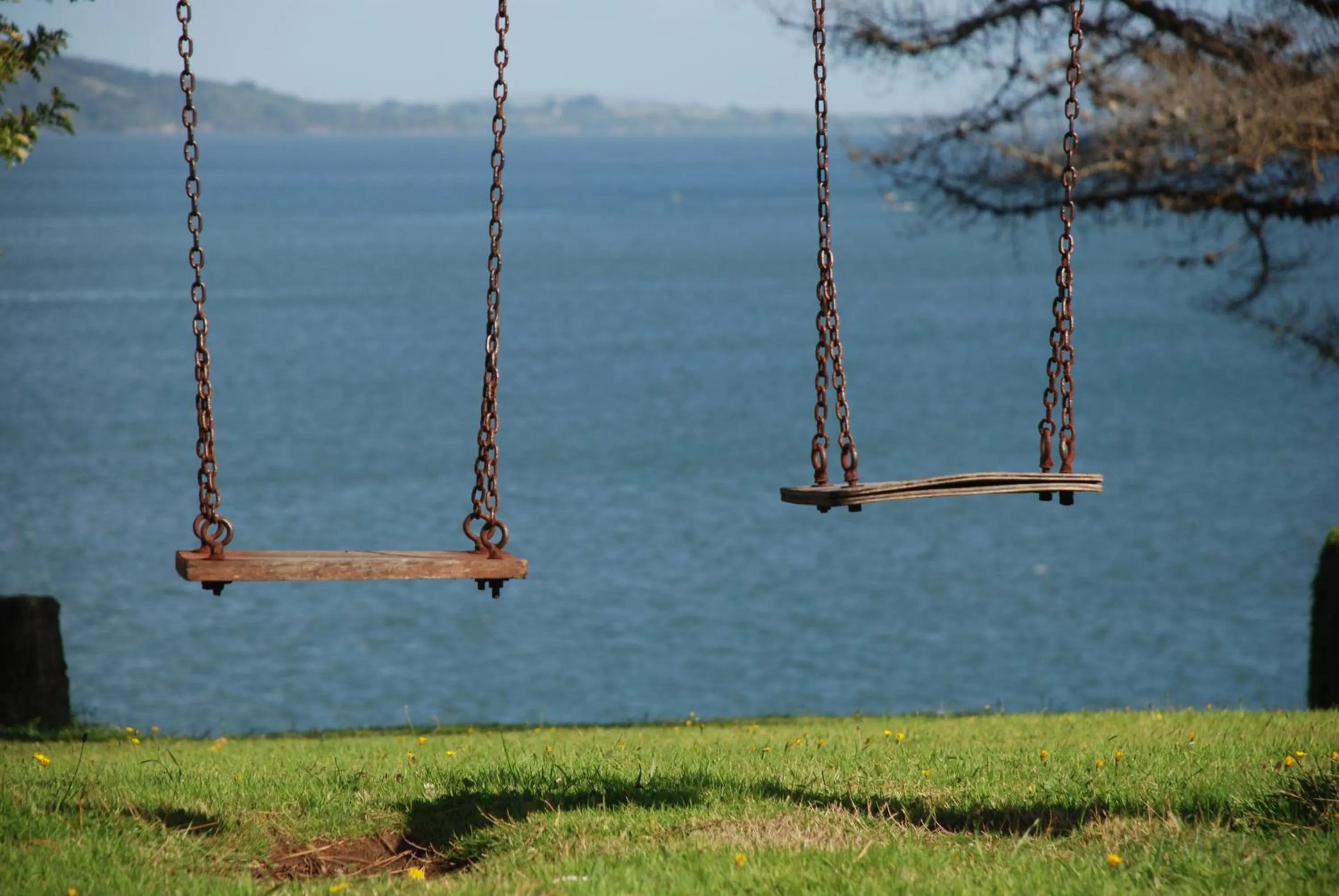 Patio in Panamericana Hotel Ancud