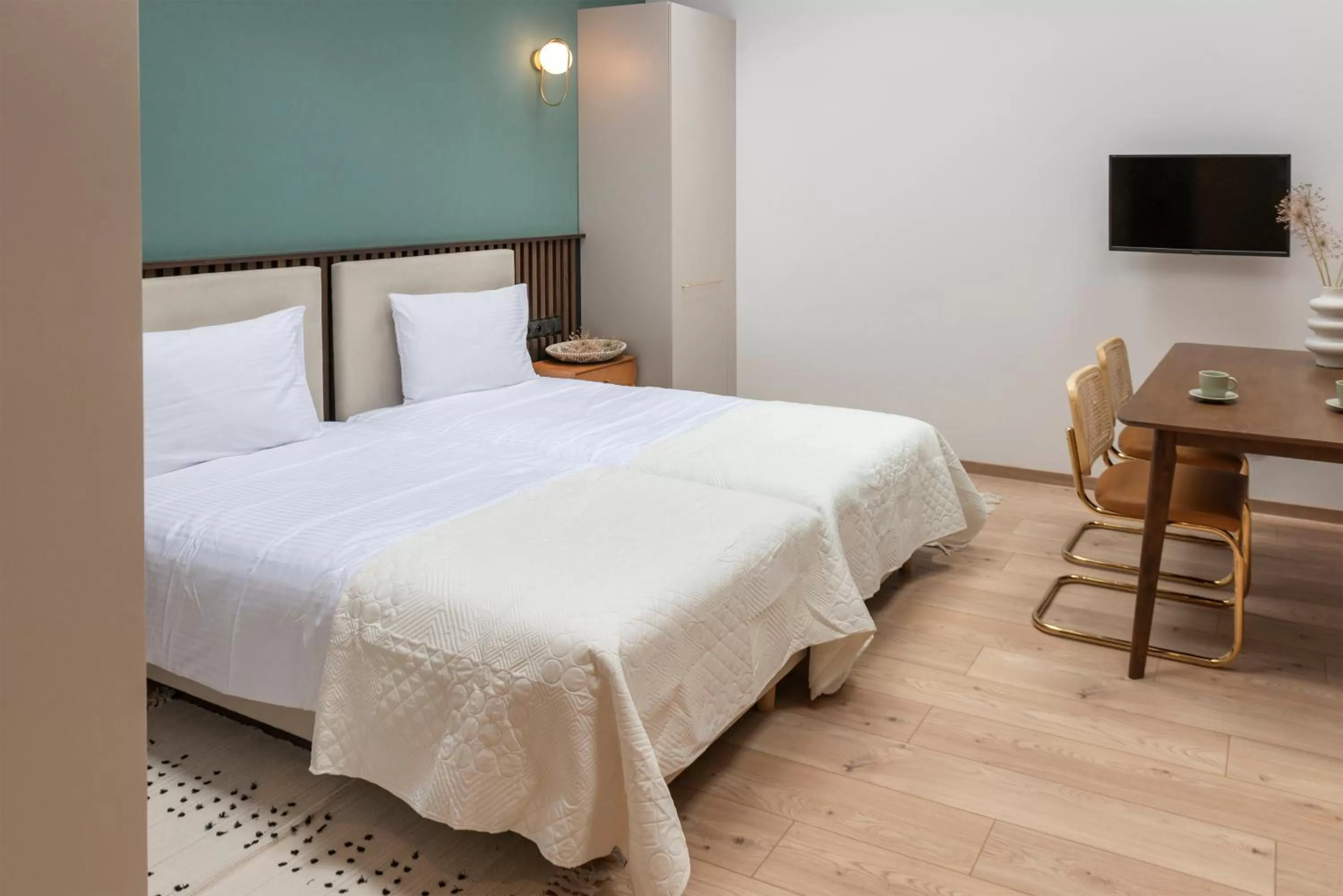 Bedroom, Bed in Monciak55 Sopot Apartments