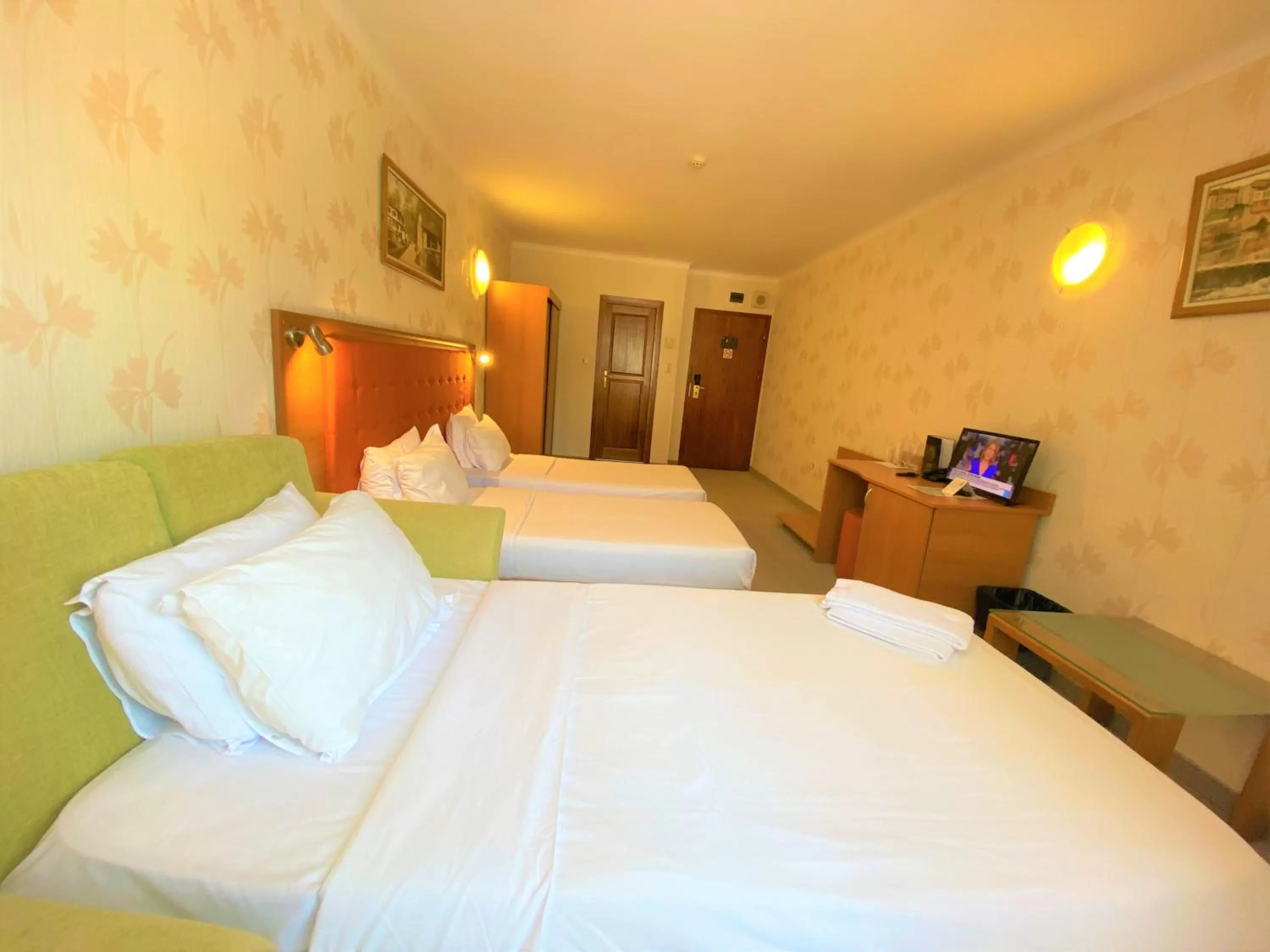 Photo of the whole room, Bed in Light Hotel