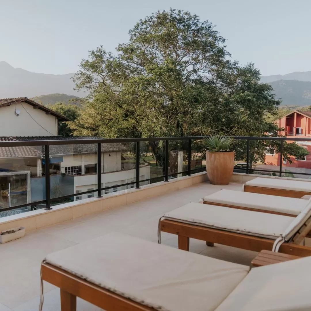 Mountain view, Swimming Pool in Pousada Ilha Vitoria